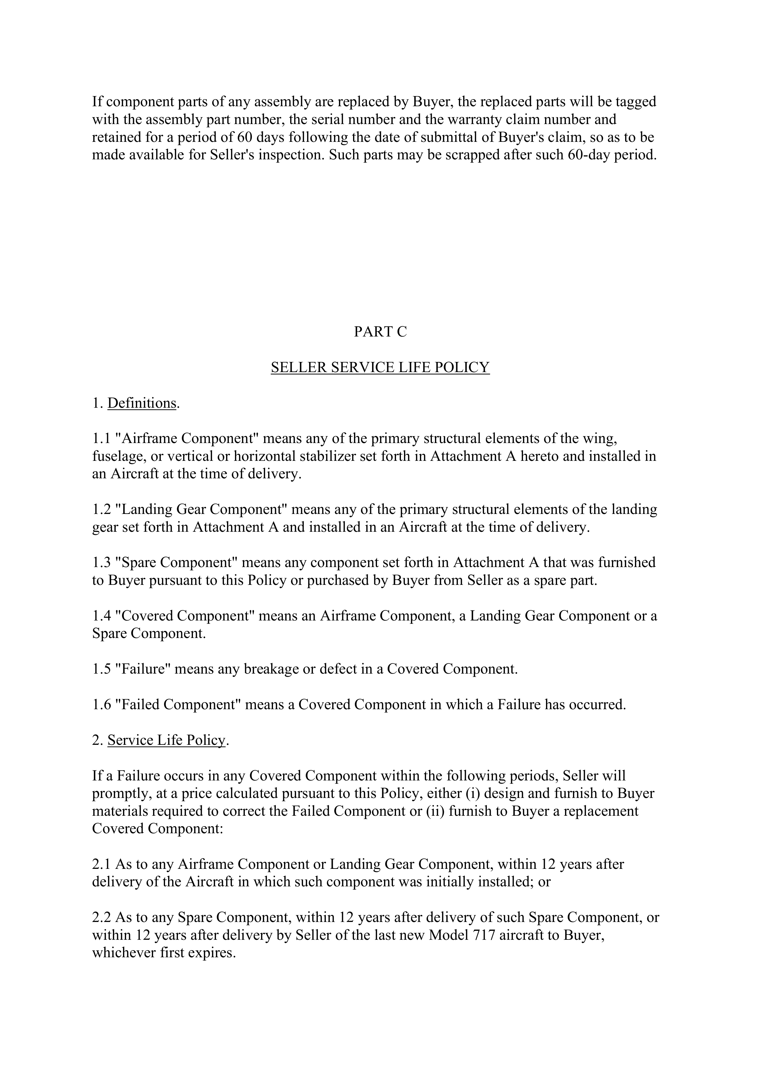 Boeing Purchase Agreement — page 31