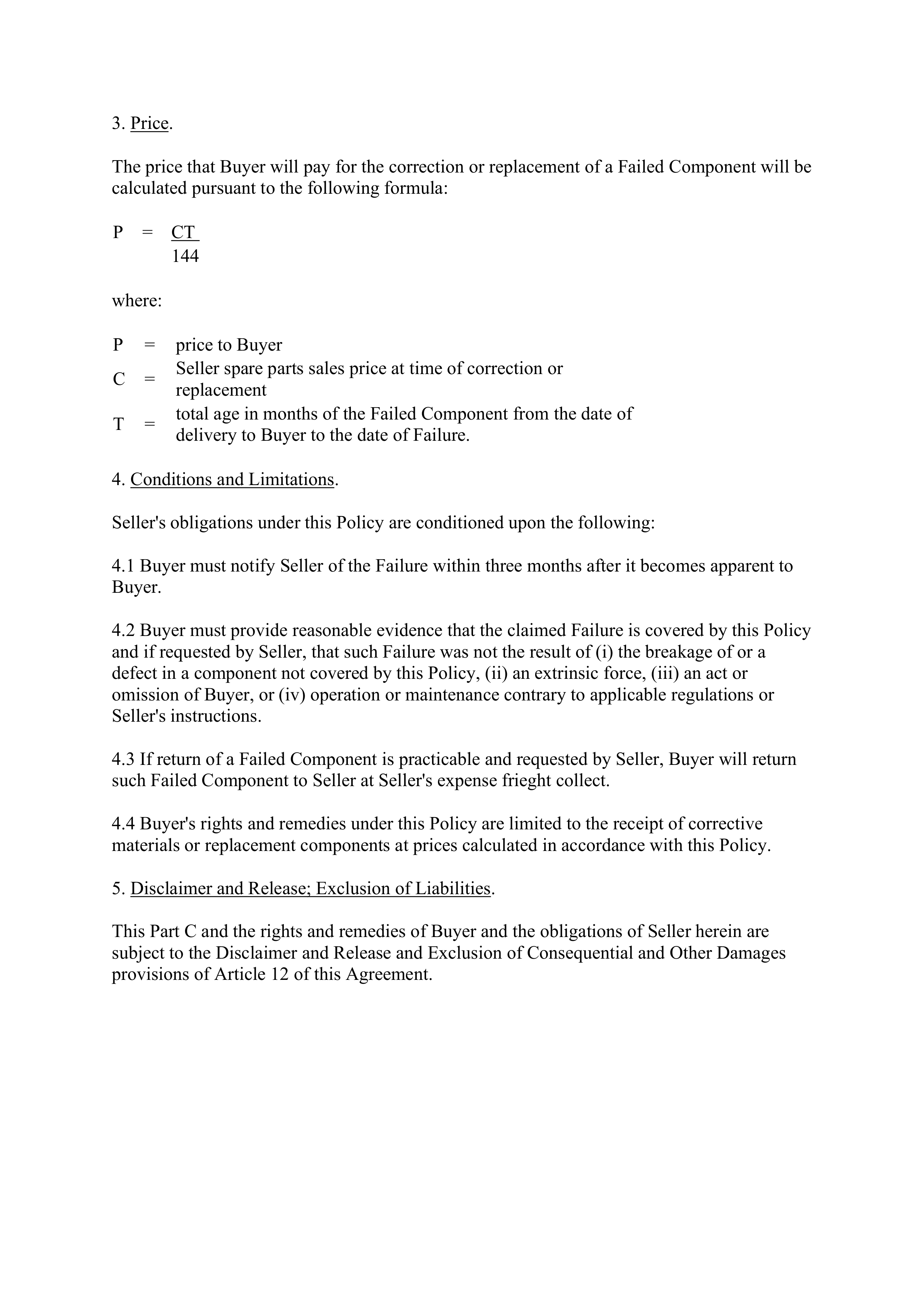 Boeing Purchase Agreement — page 32