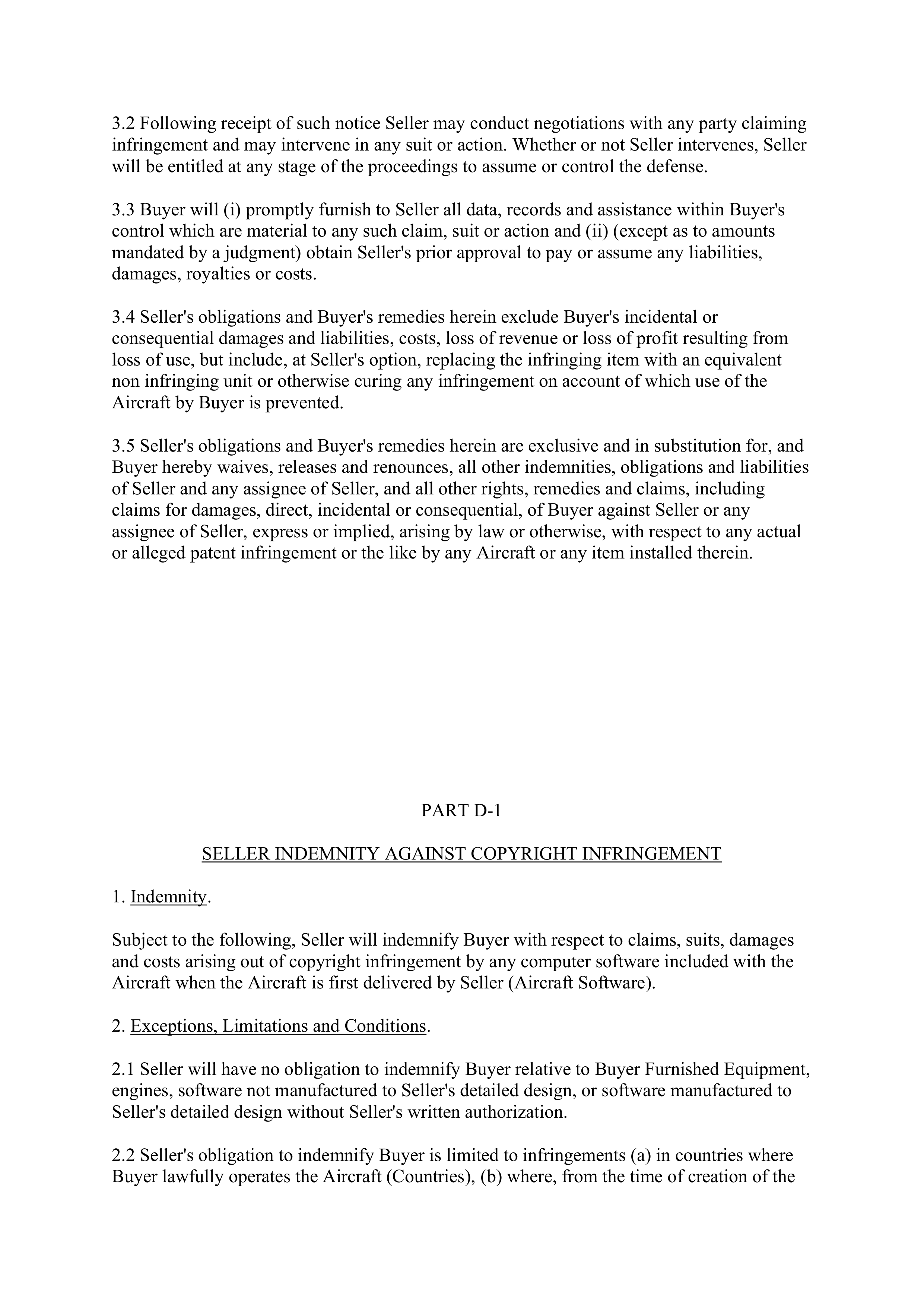 Boeing Purchase Agreement — page 36