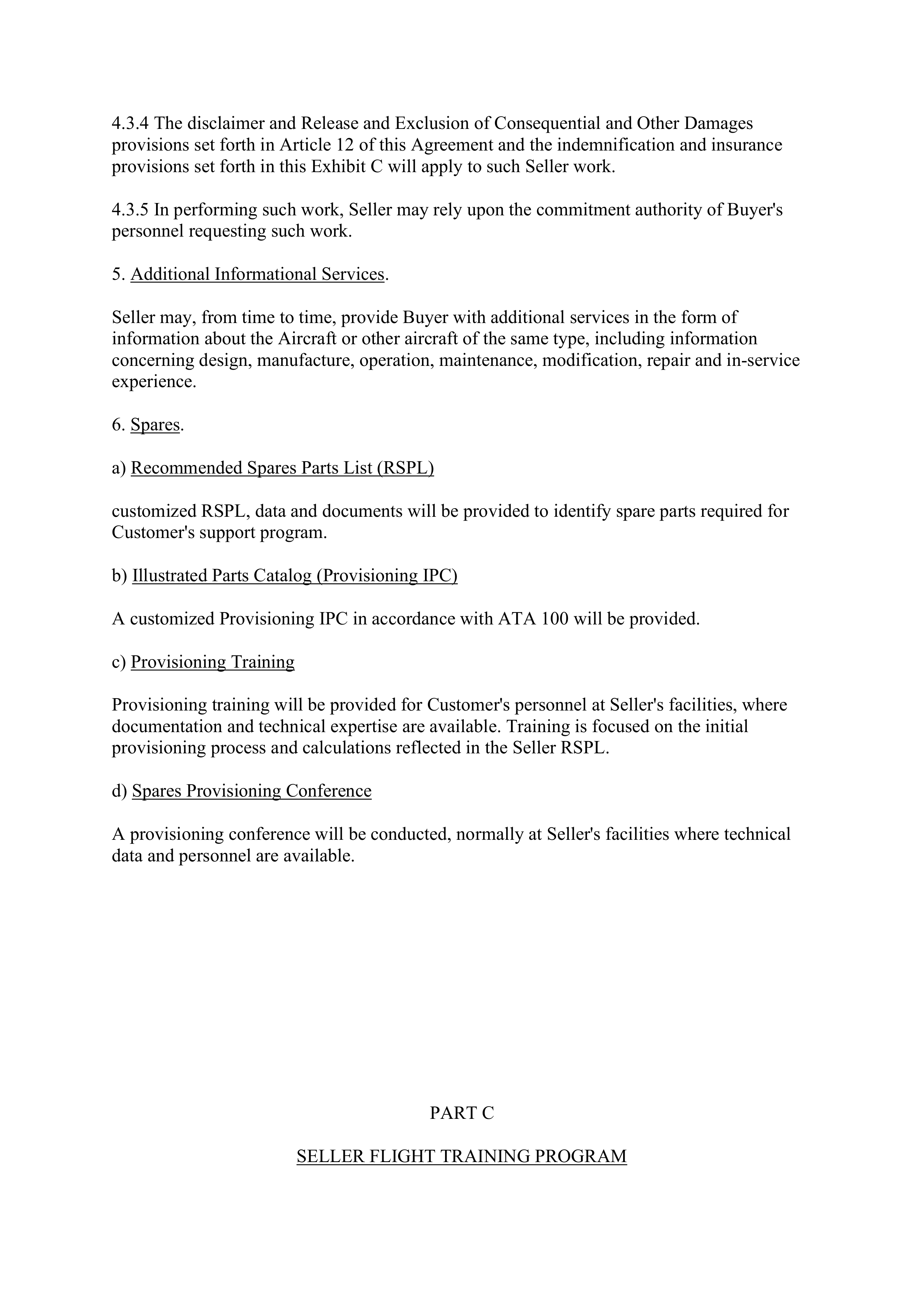 Boeing Purchase Agreement — page 47