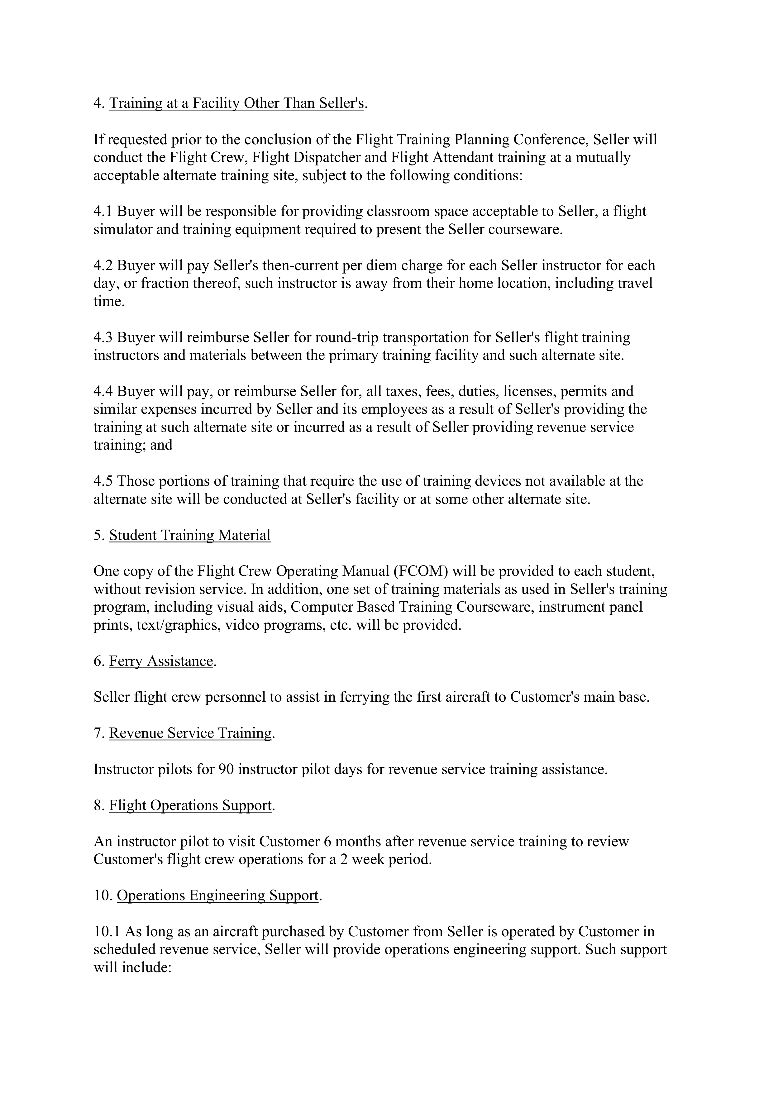 Boeing Purchase Agreement — page 49