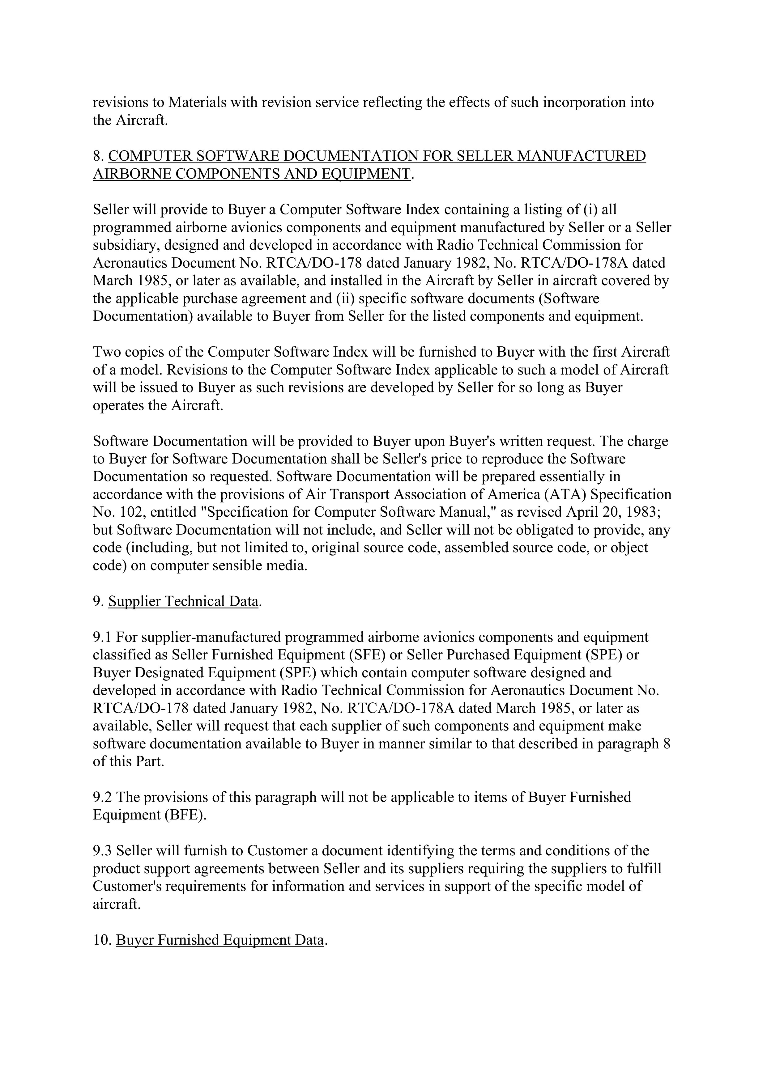 Boeing Purchase Agreement — page 54