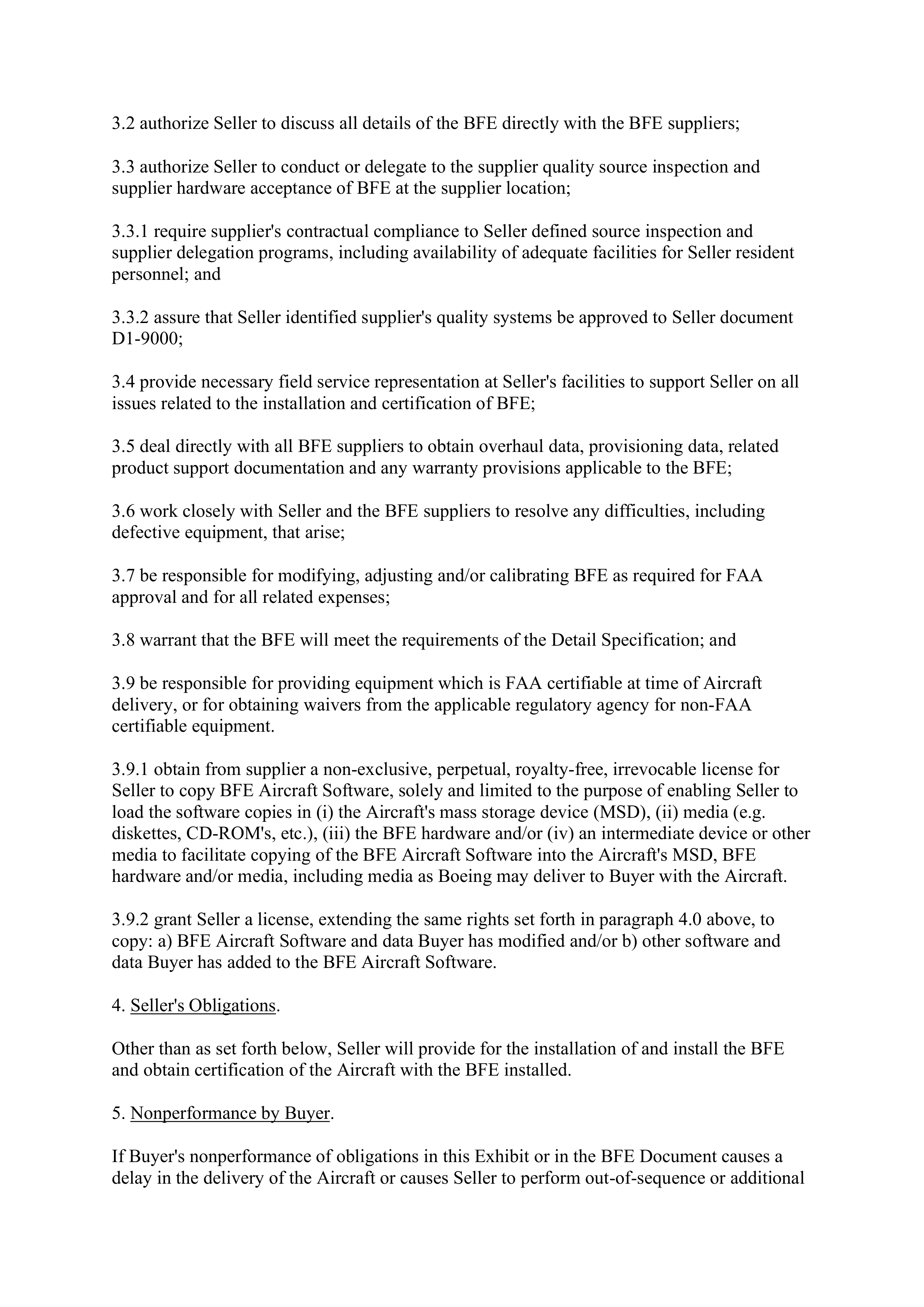 Boeing Purchase Agreement — page 64