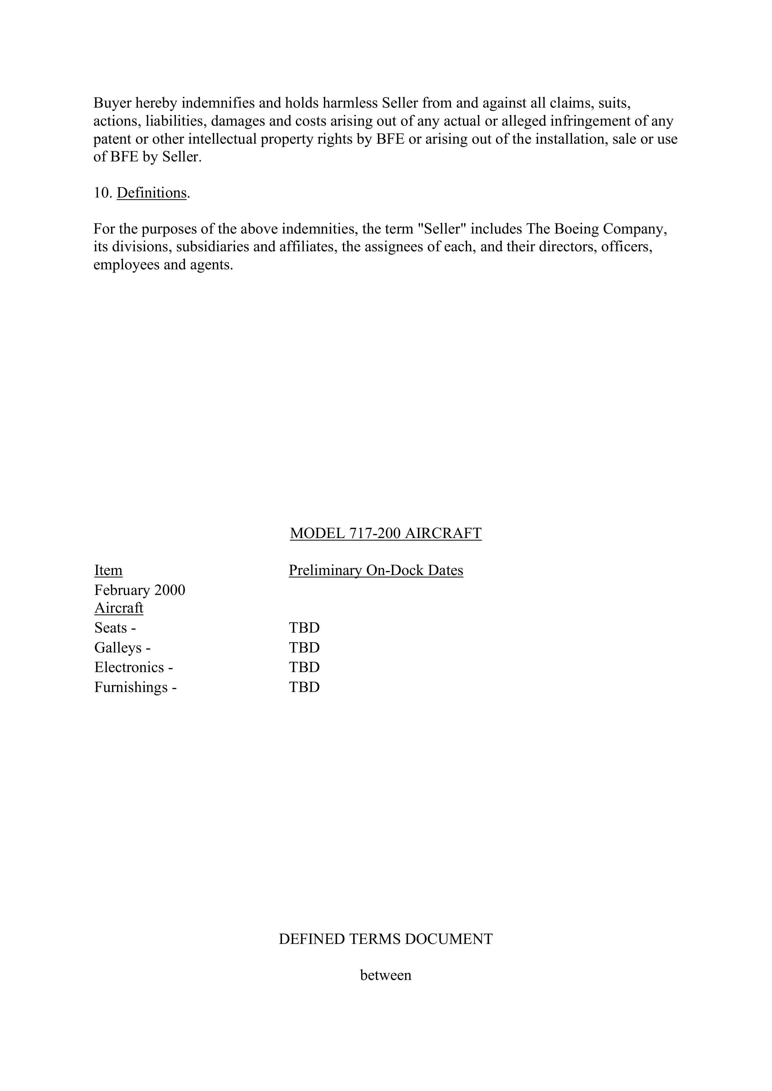 Boeing Purchase Agreement — page 66