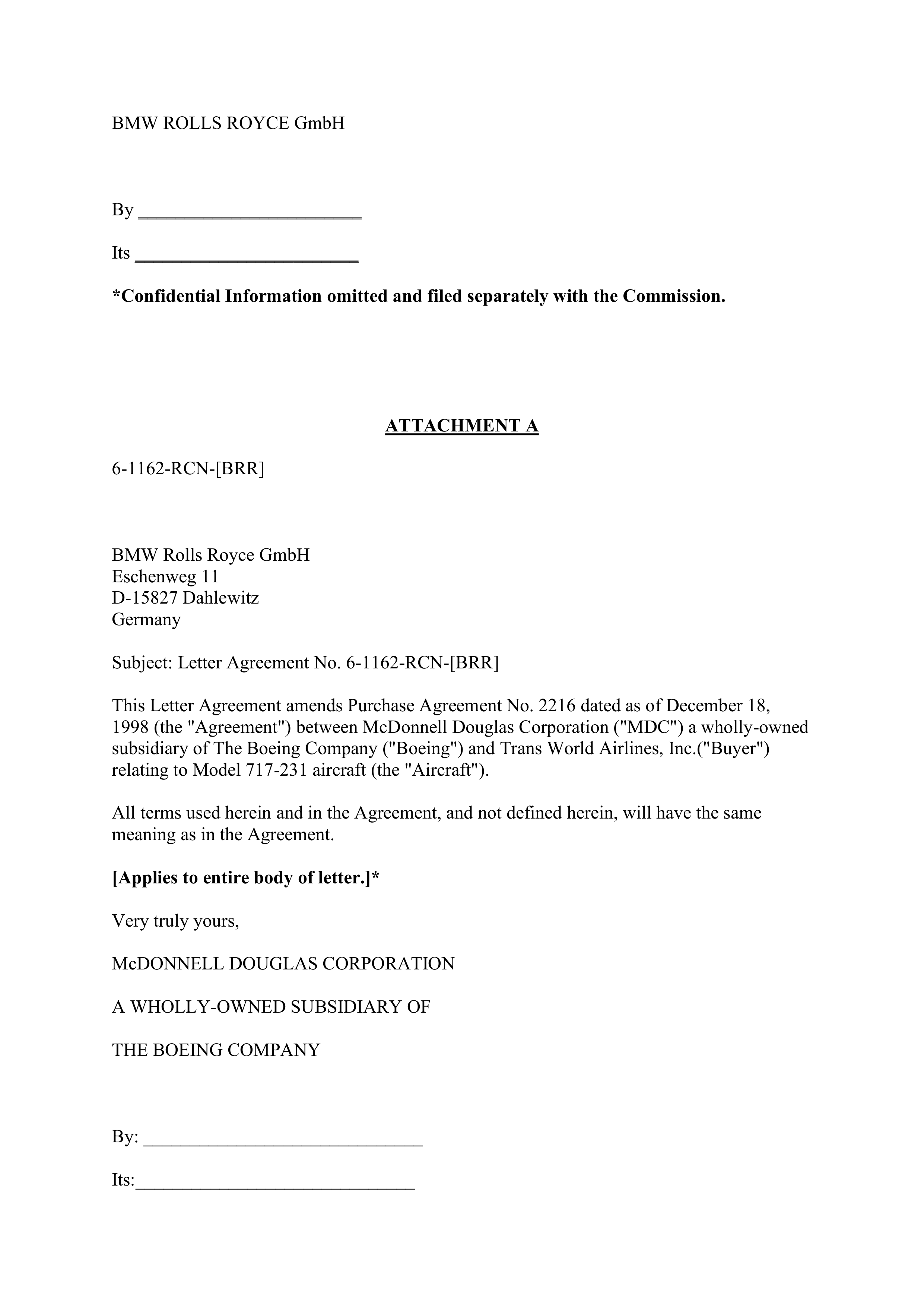 Boeing Purchase Agreement — page 97