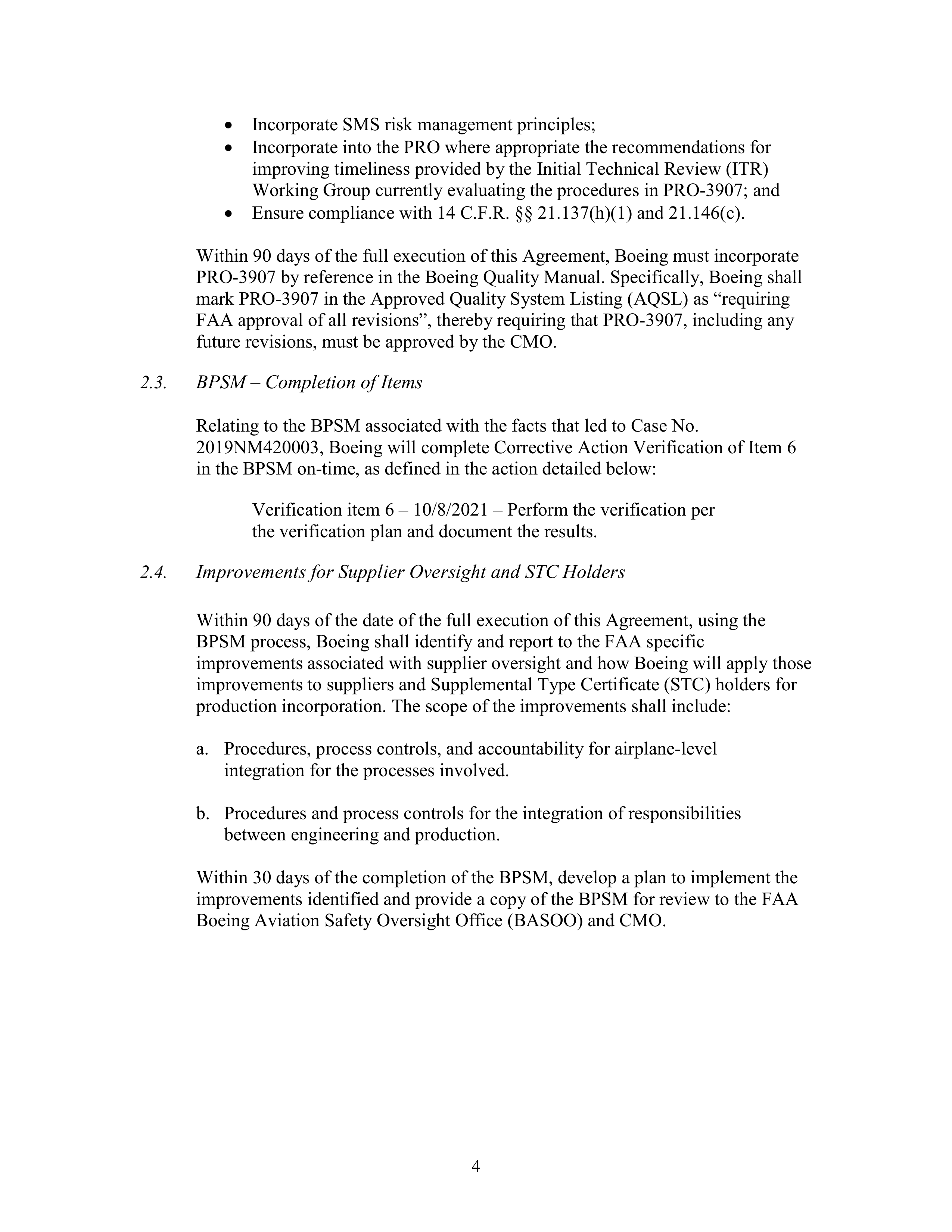 Boeing Settlement Agreement — page 4