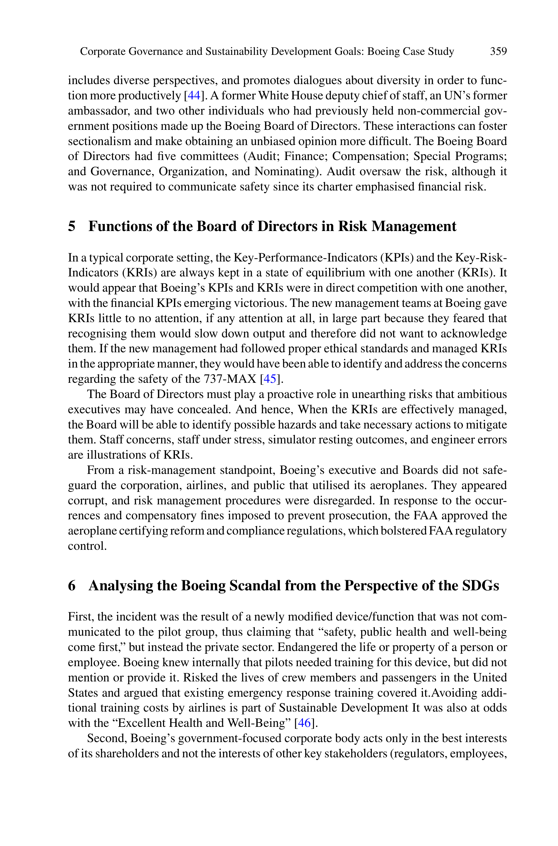 Boeing Sustainability Report — page 6