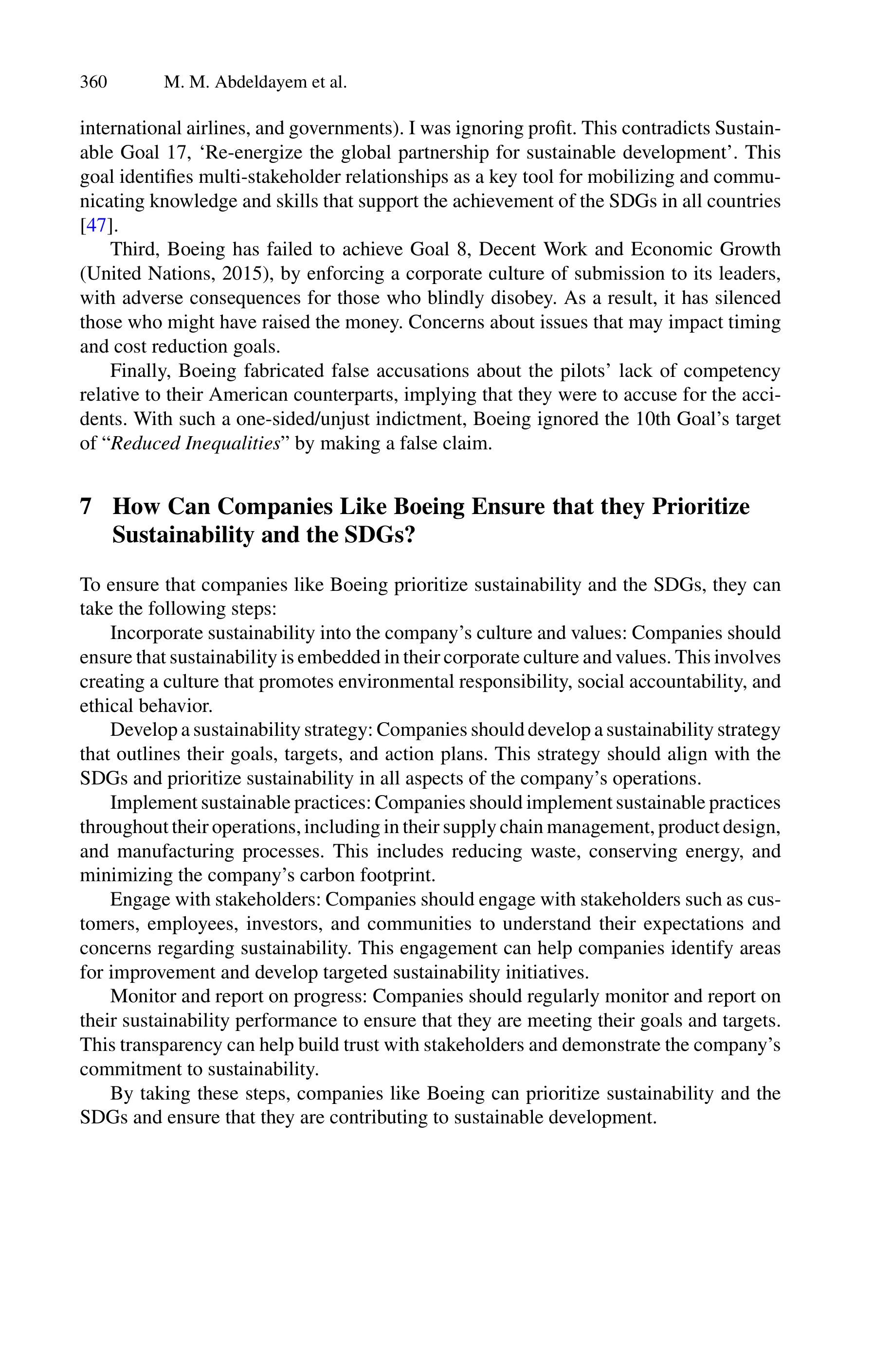 Boeing Sustainability Report — page 7