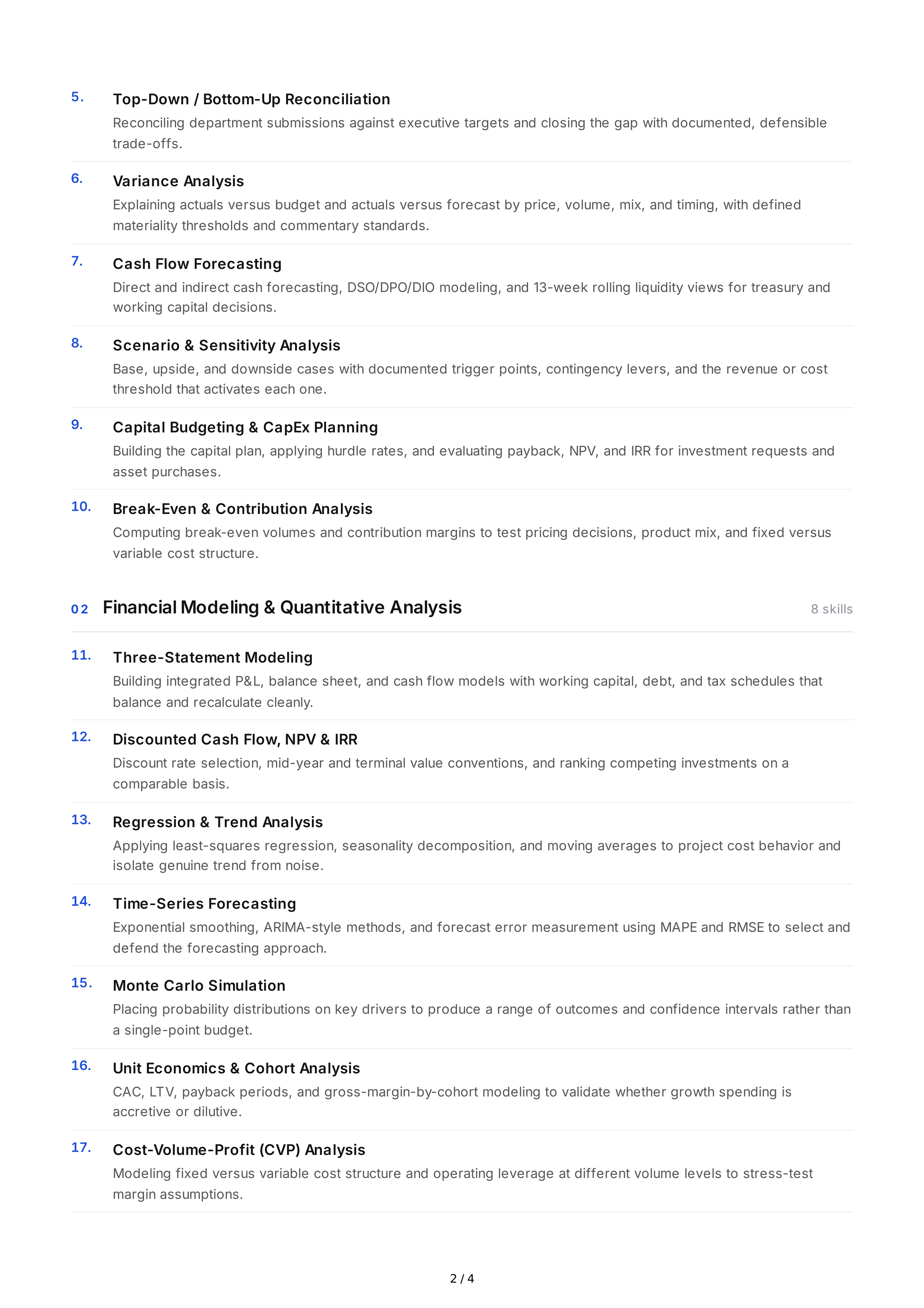 Budgeting Hard Skills — page 2