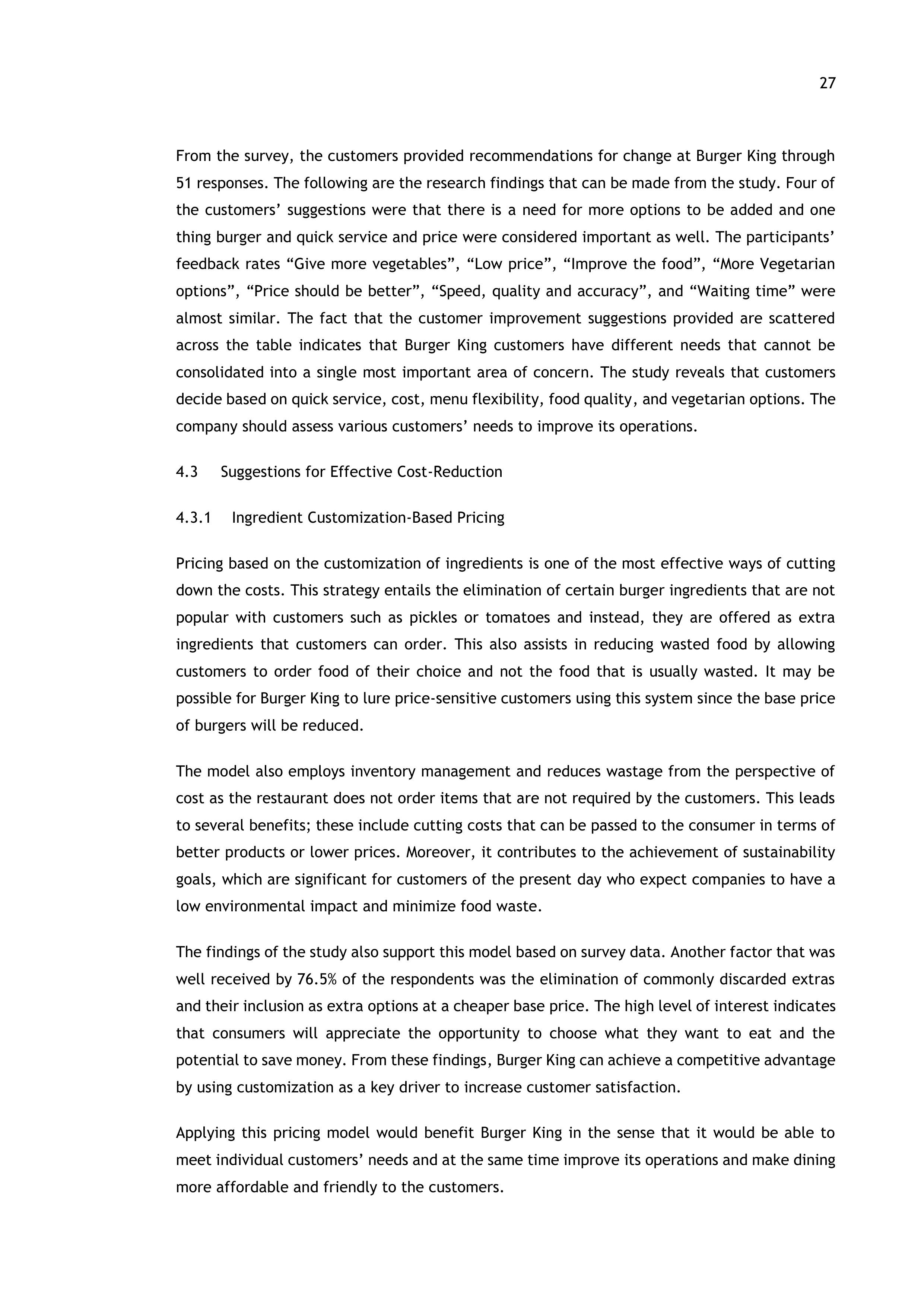 Burger King Case Study — page 27