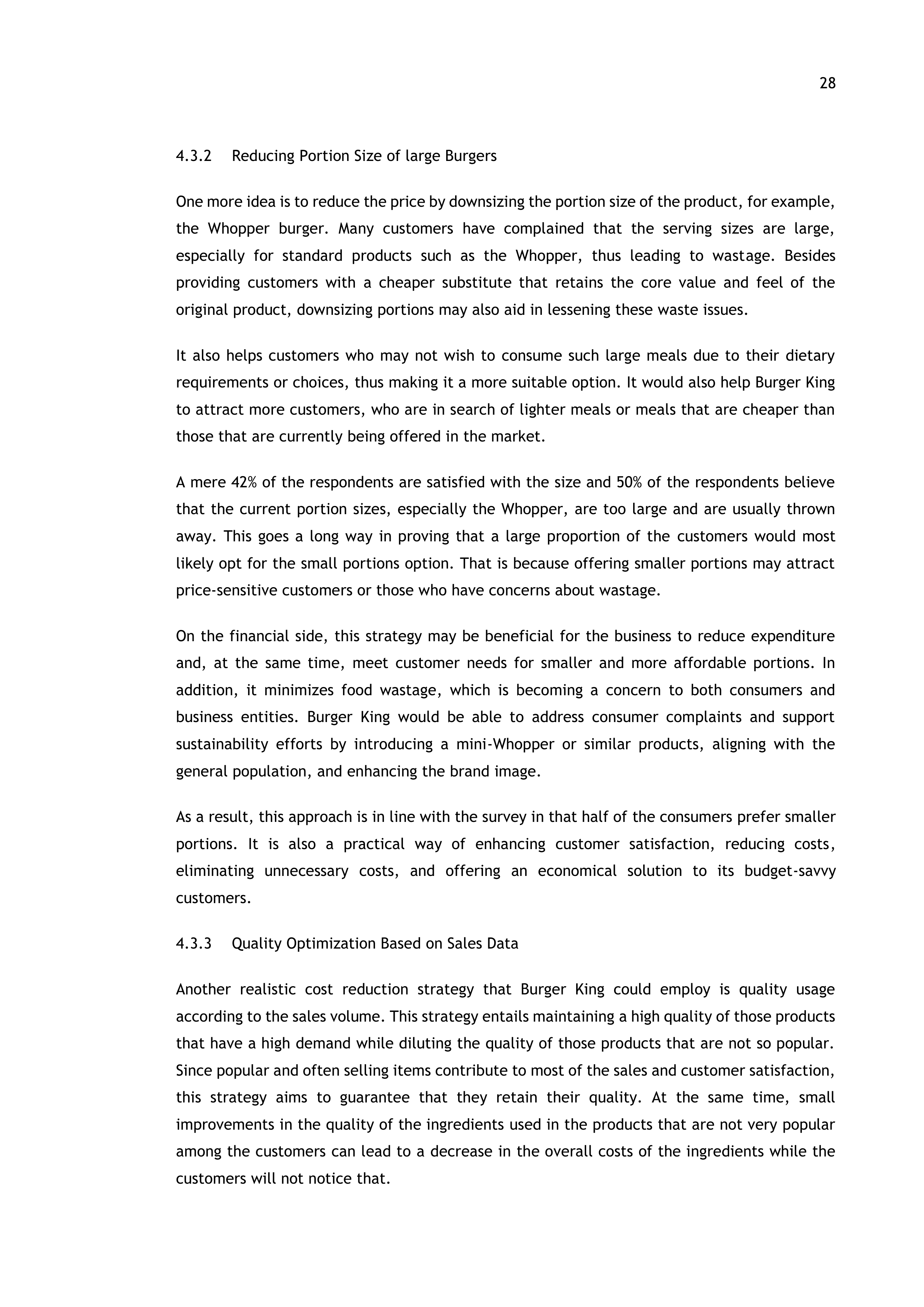 Burger King Case Study — page 28