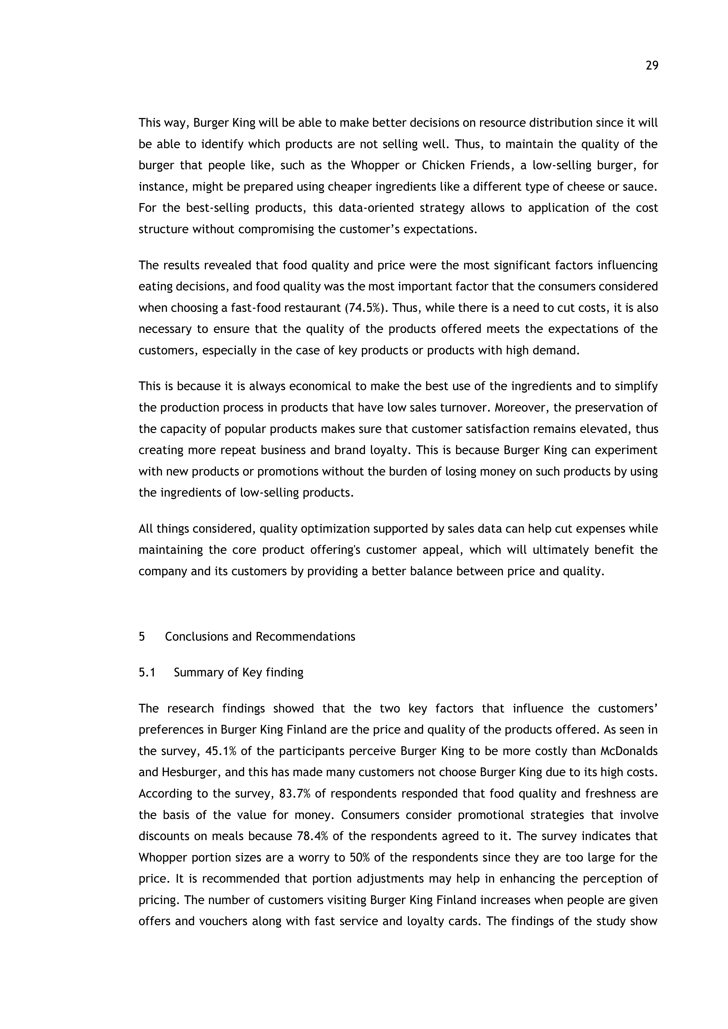Burger King Case Study — page 29