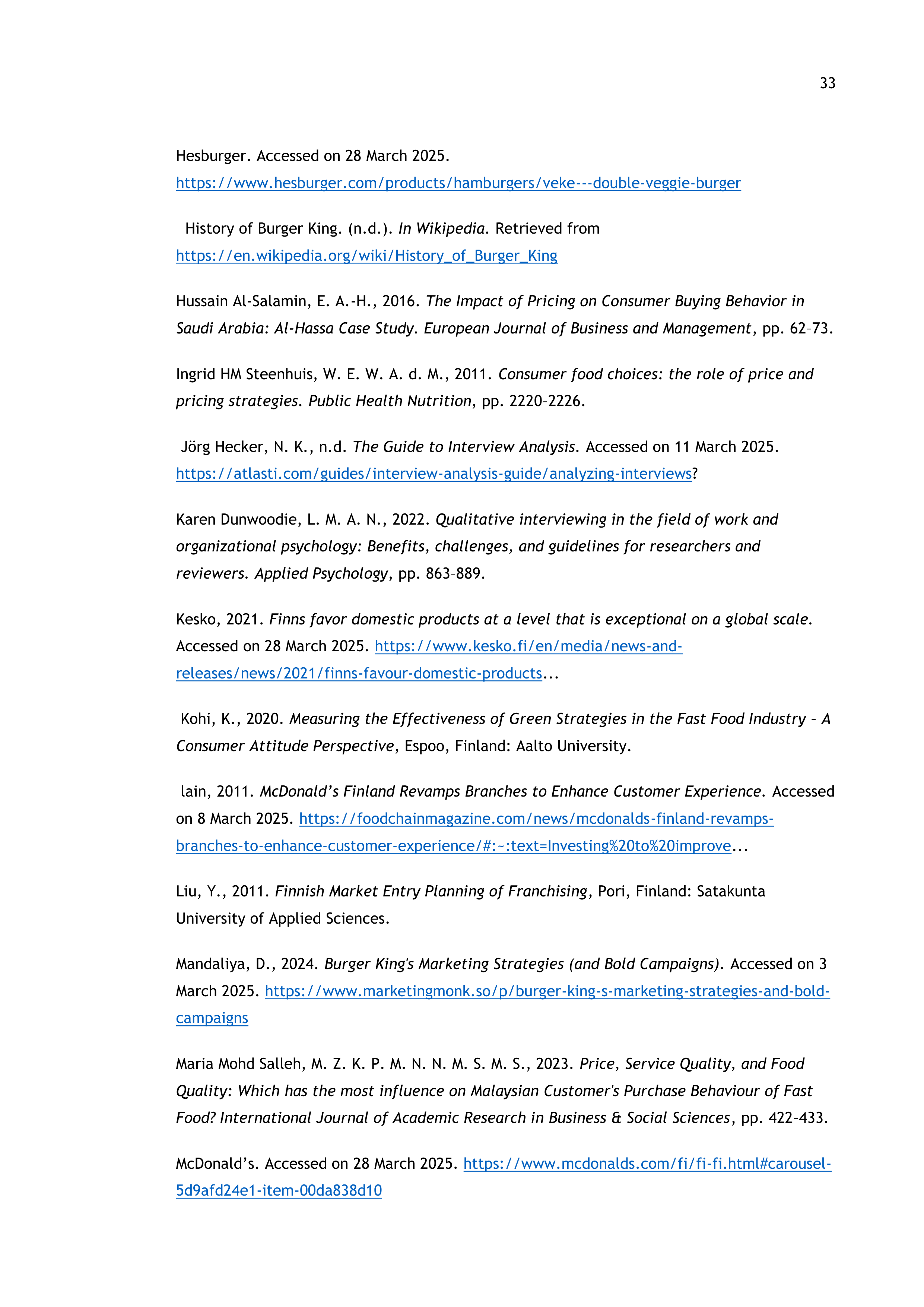 Burger King Case Study — page 33