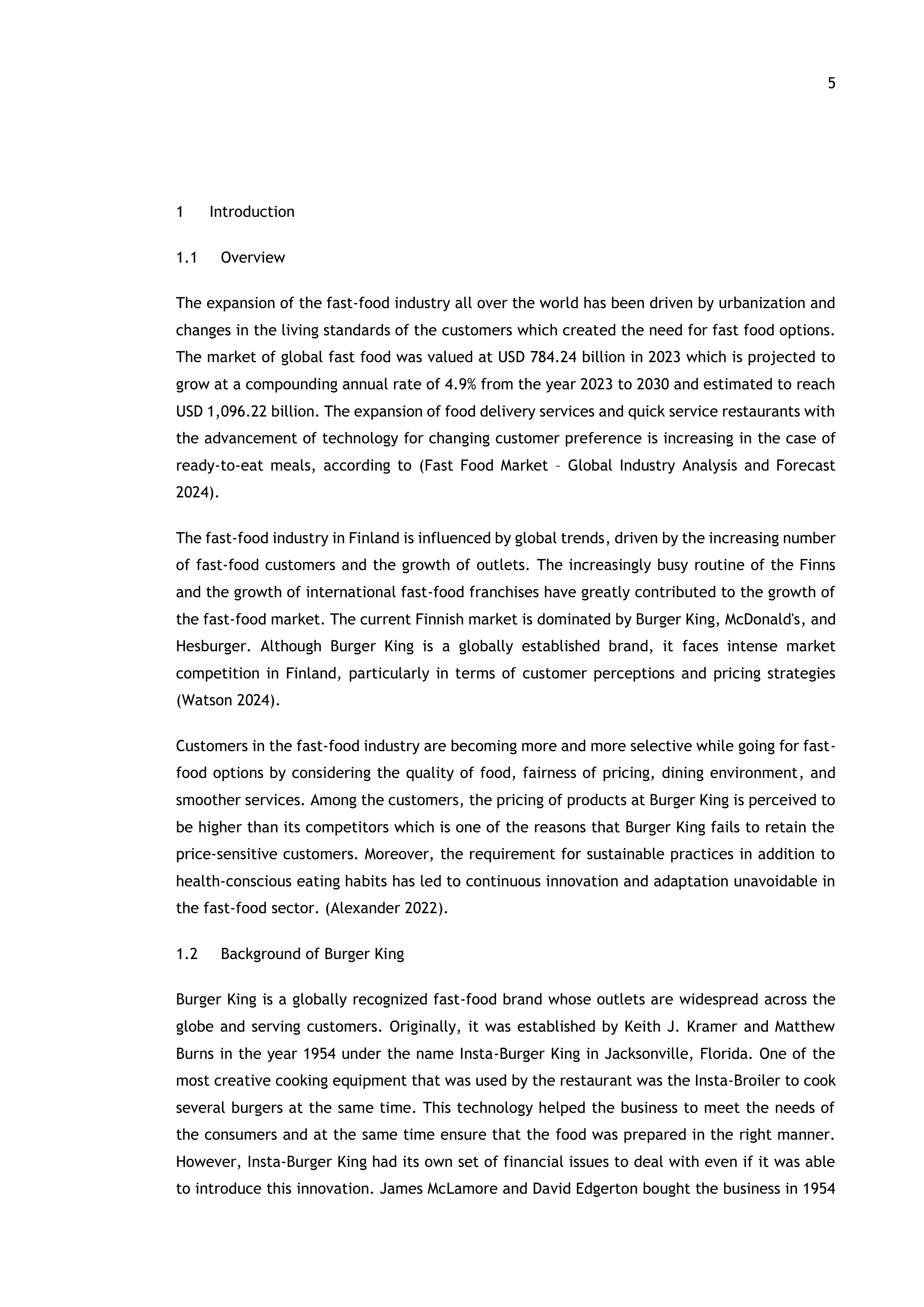 Burger King Case Study — page 5