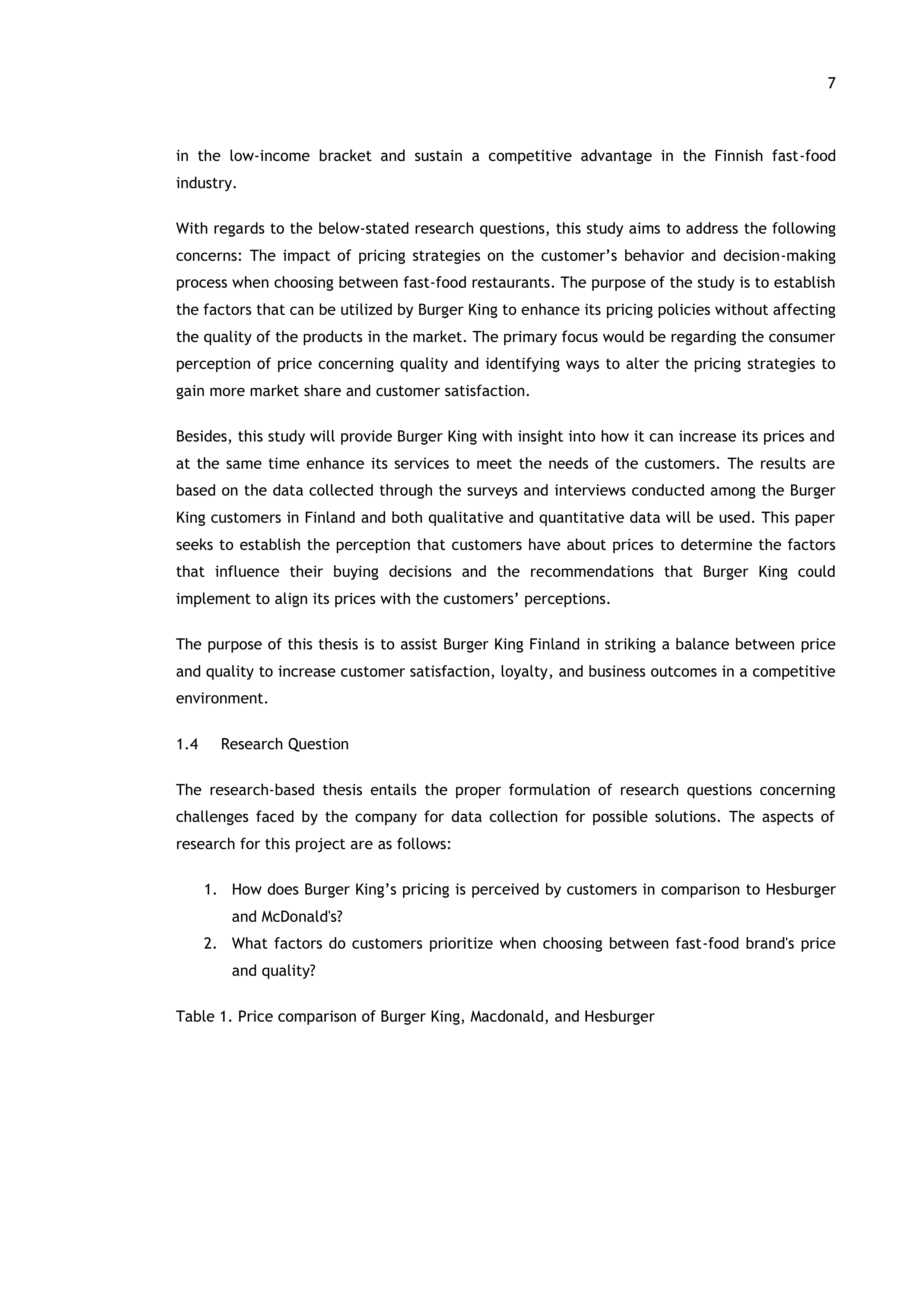 Burger King Case Study — page 7