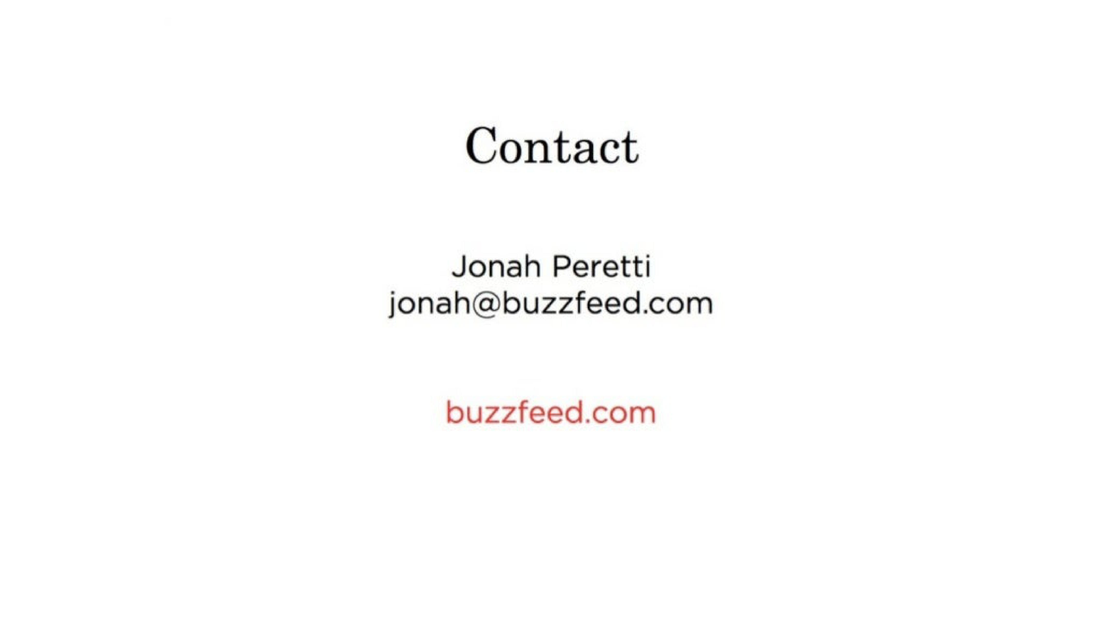 BuzzFeed Pitch Deck — page 21
