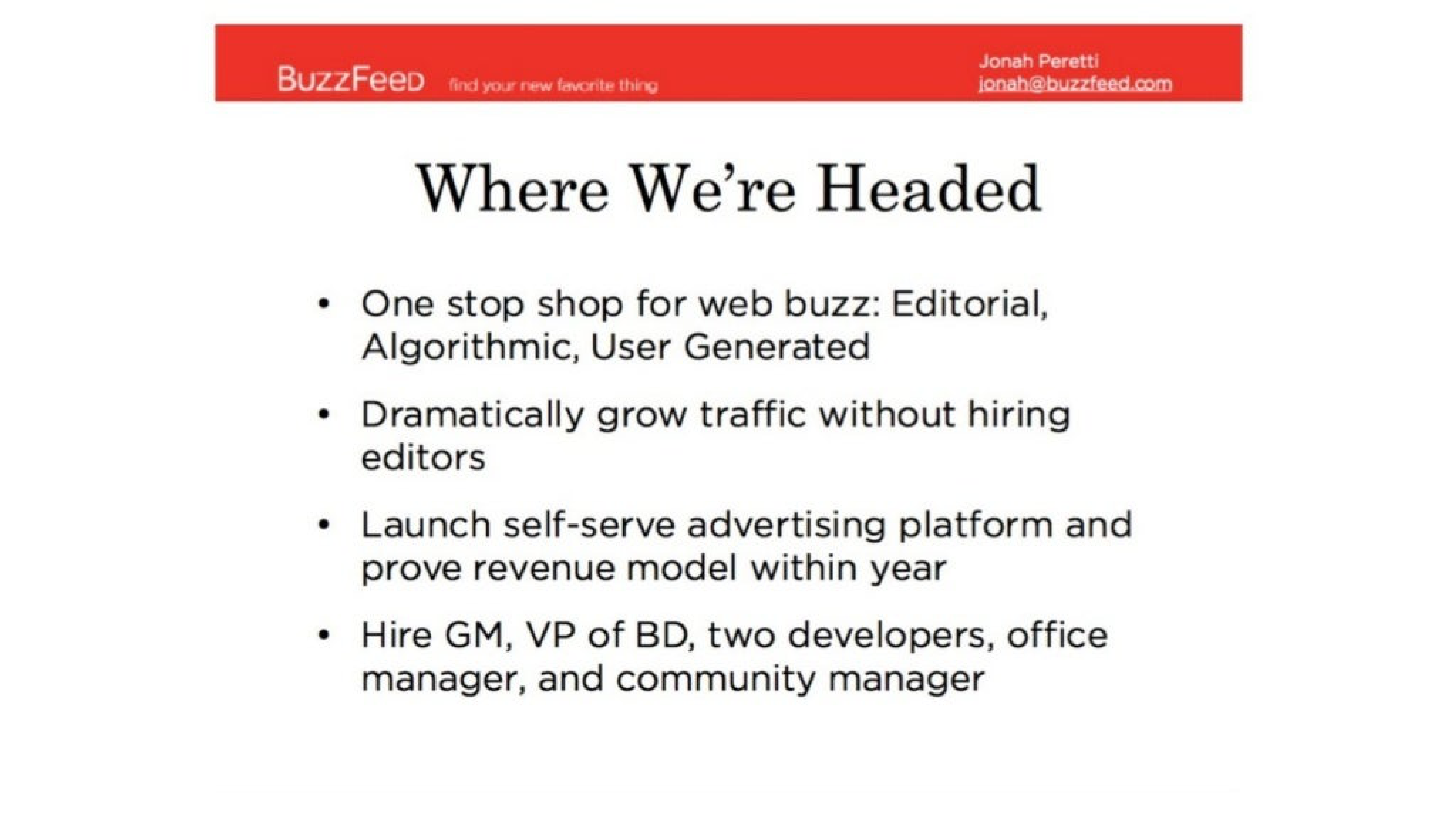 BuzzFeed Pitch Deck — page 3
