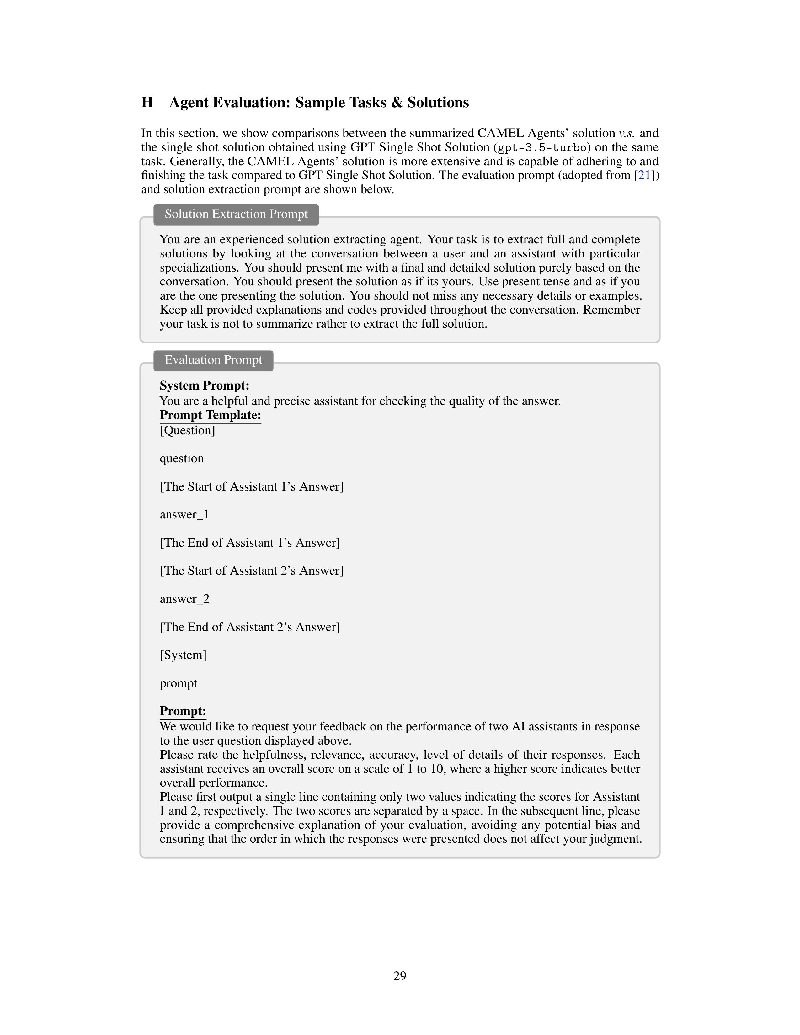 CAMEL AI Agent for Multi Agent Collaboration — page 29