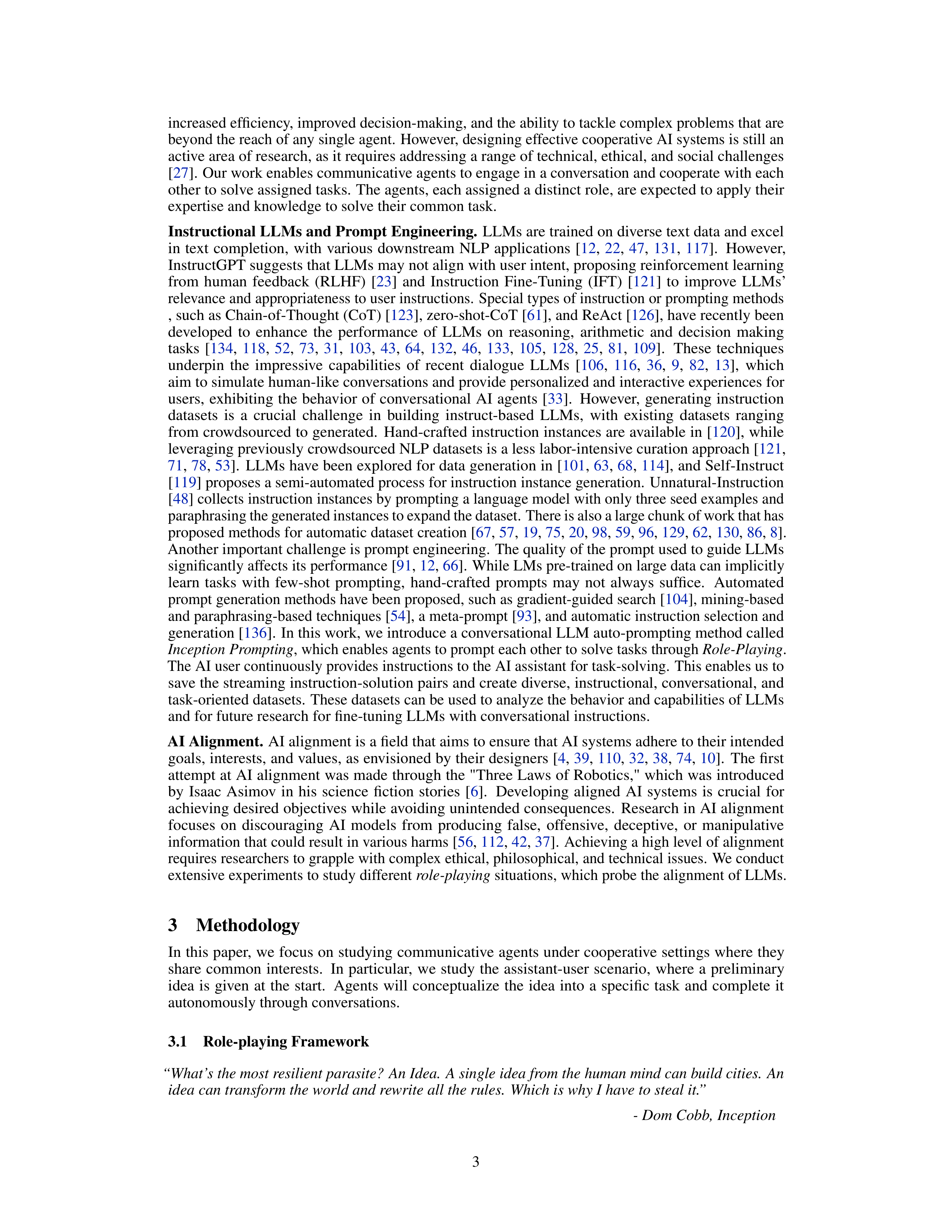 CAMEL AI Agent for Multi Agent Collaboration — page 3