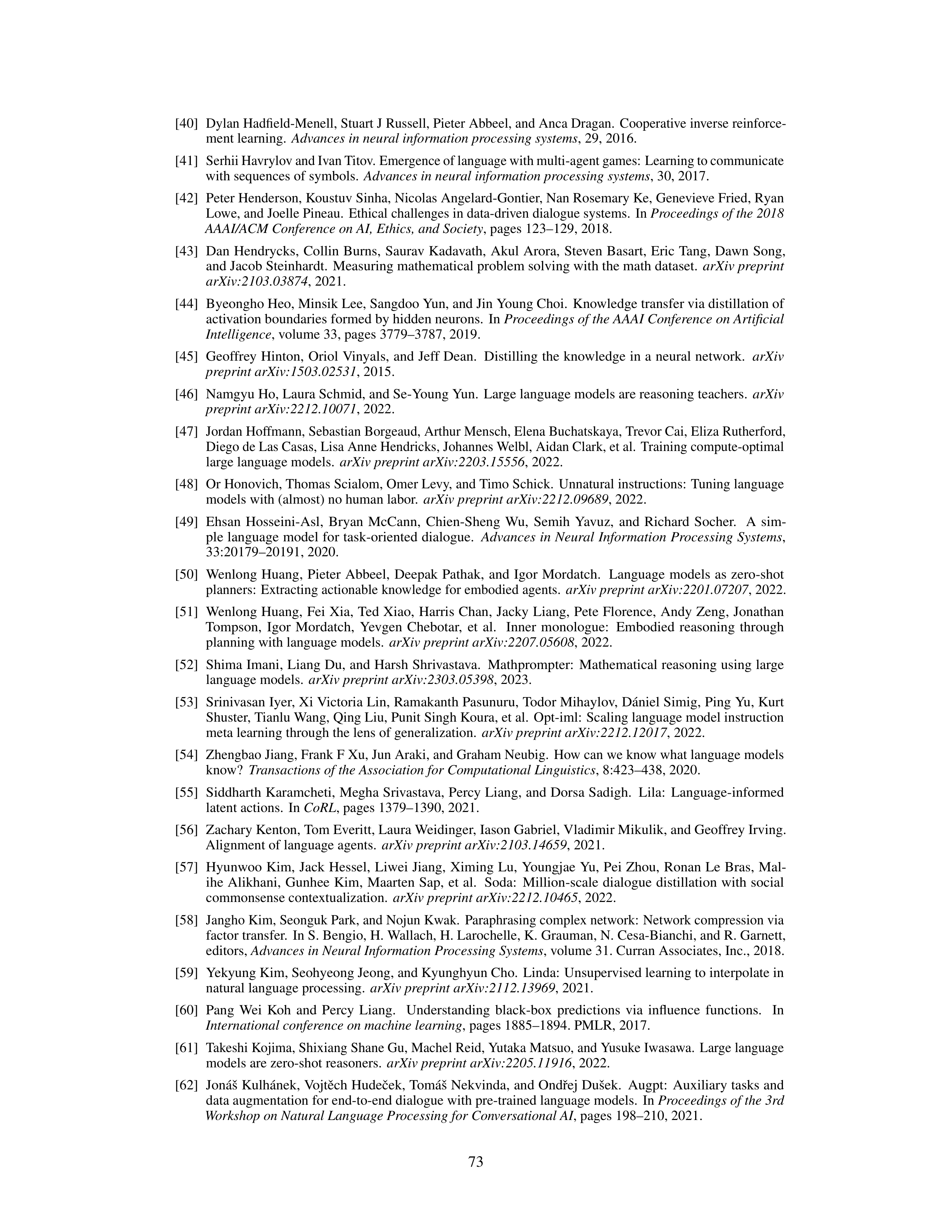 CAMEL AI Agent for Multi Agent Collaboration — page 73