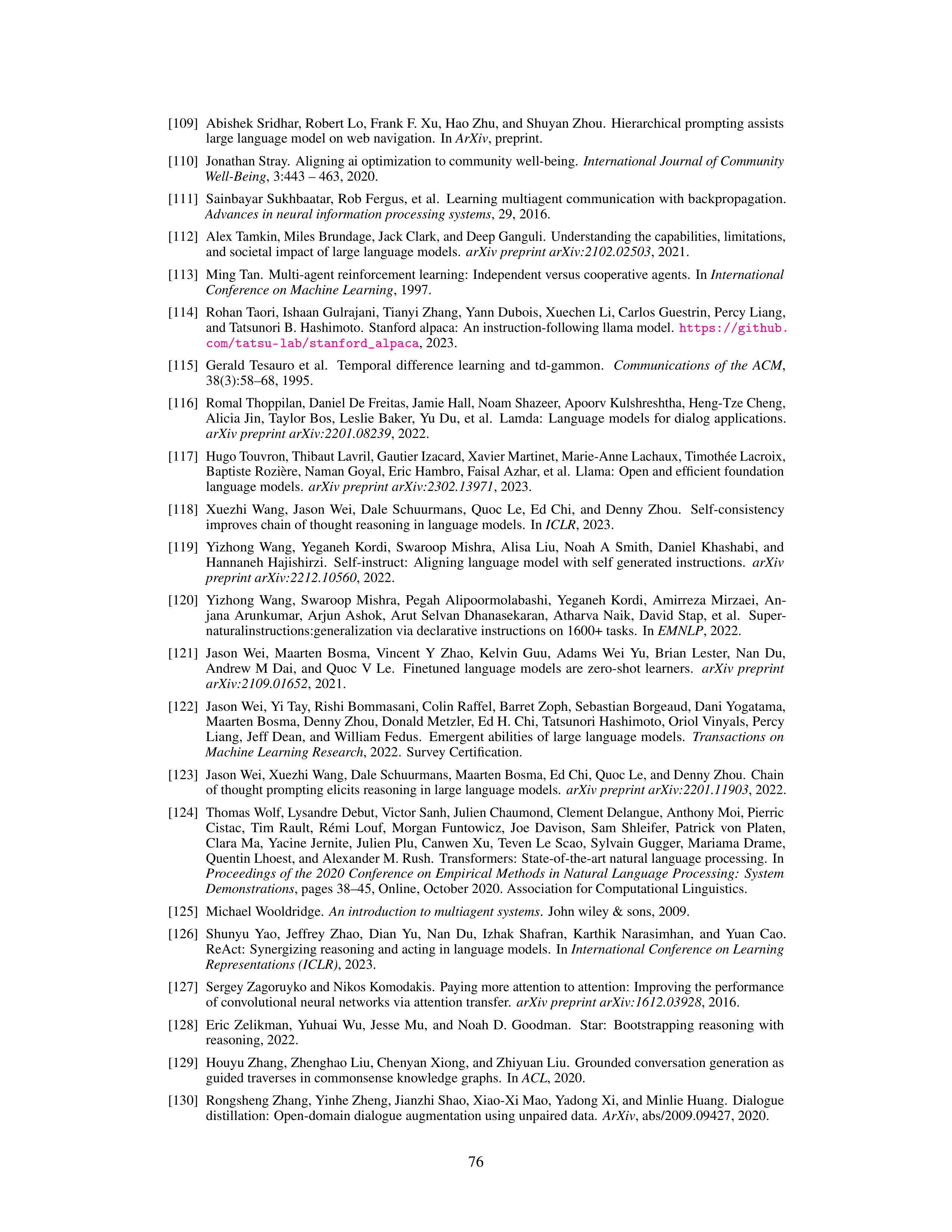 CAMEL AI Agent for Multi Agent Collaboration — page 76