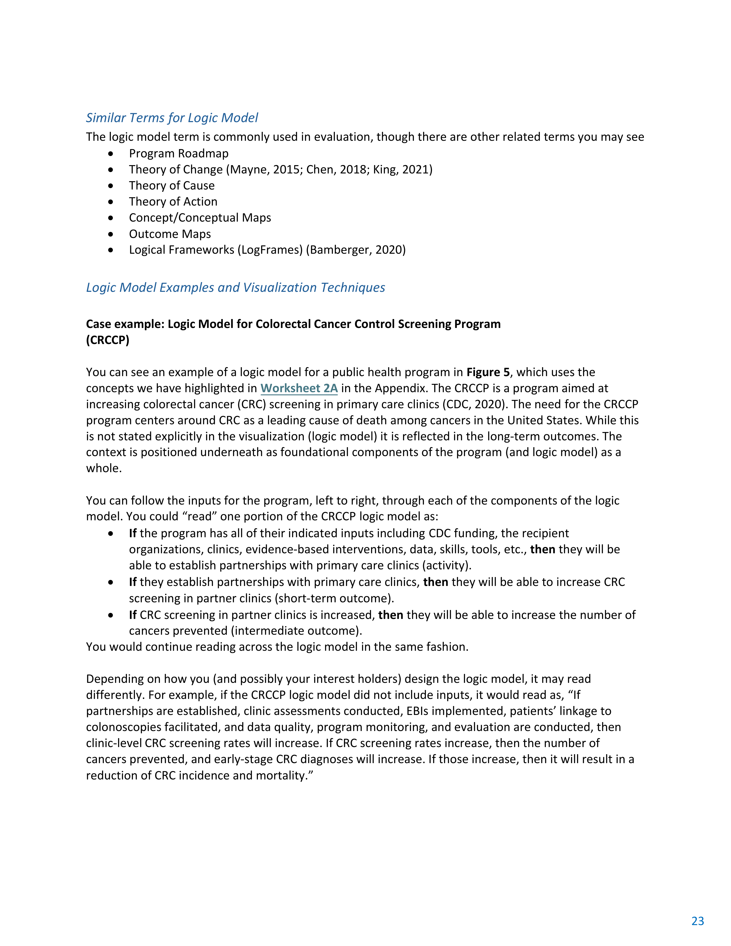 CDC Program Evaluation Framework Action Guide — page 24