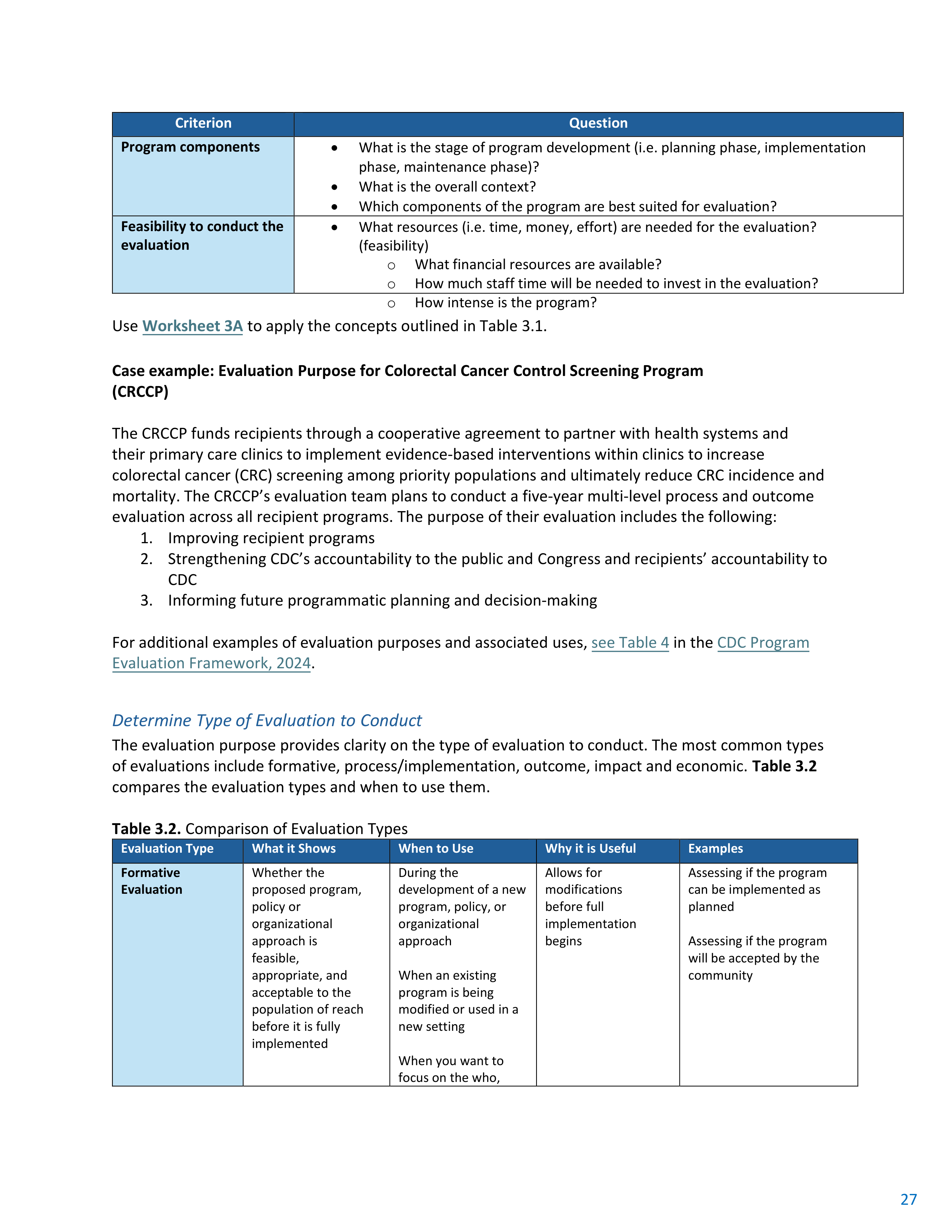 CDC Program Evaluation Framework Action Guide — page 28