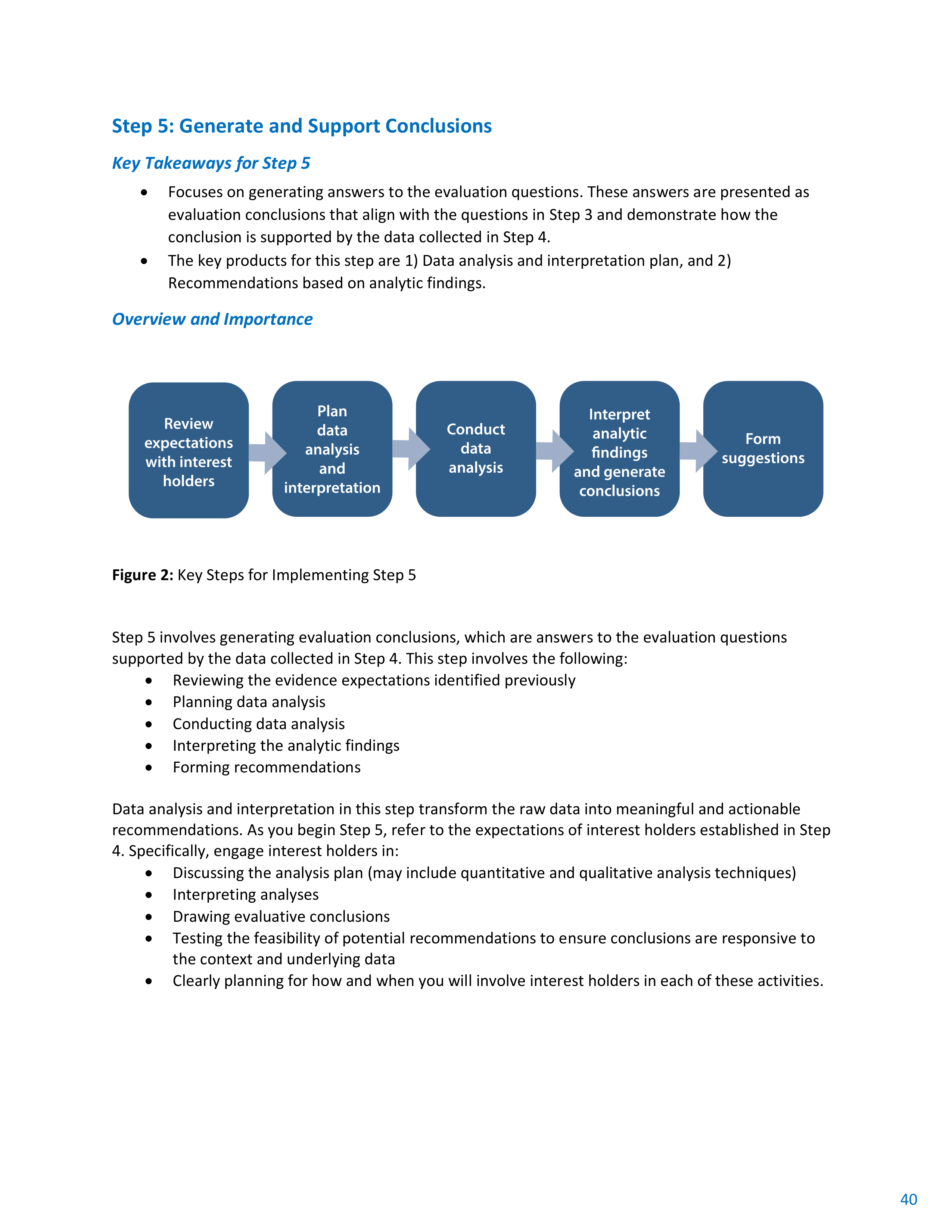 CDC Program Evaluation Framework Action Guide — page 41
