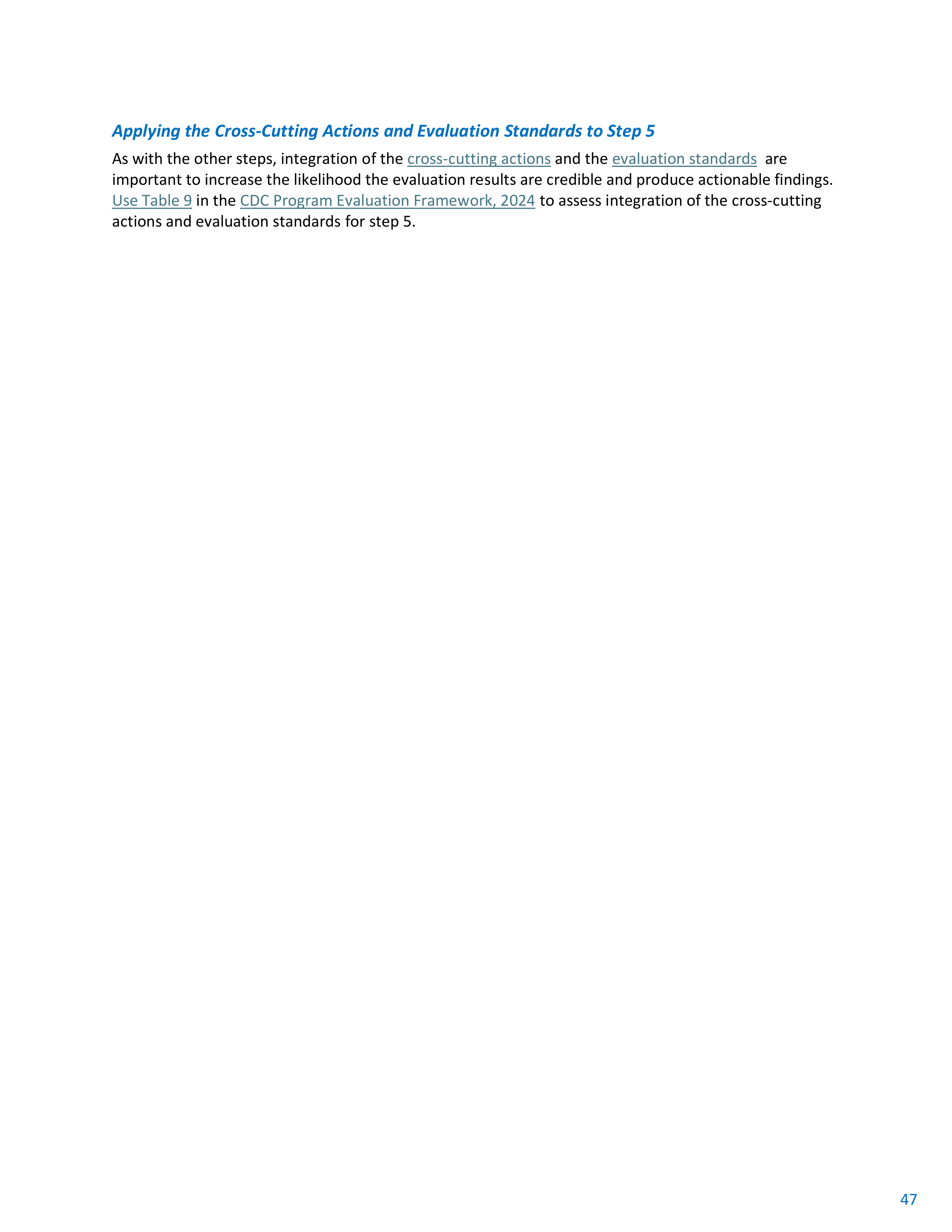CDC Program Evaluation Framework Action Guide — page 48