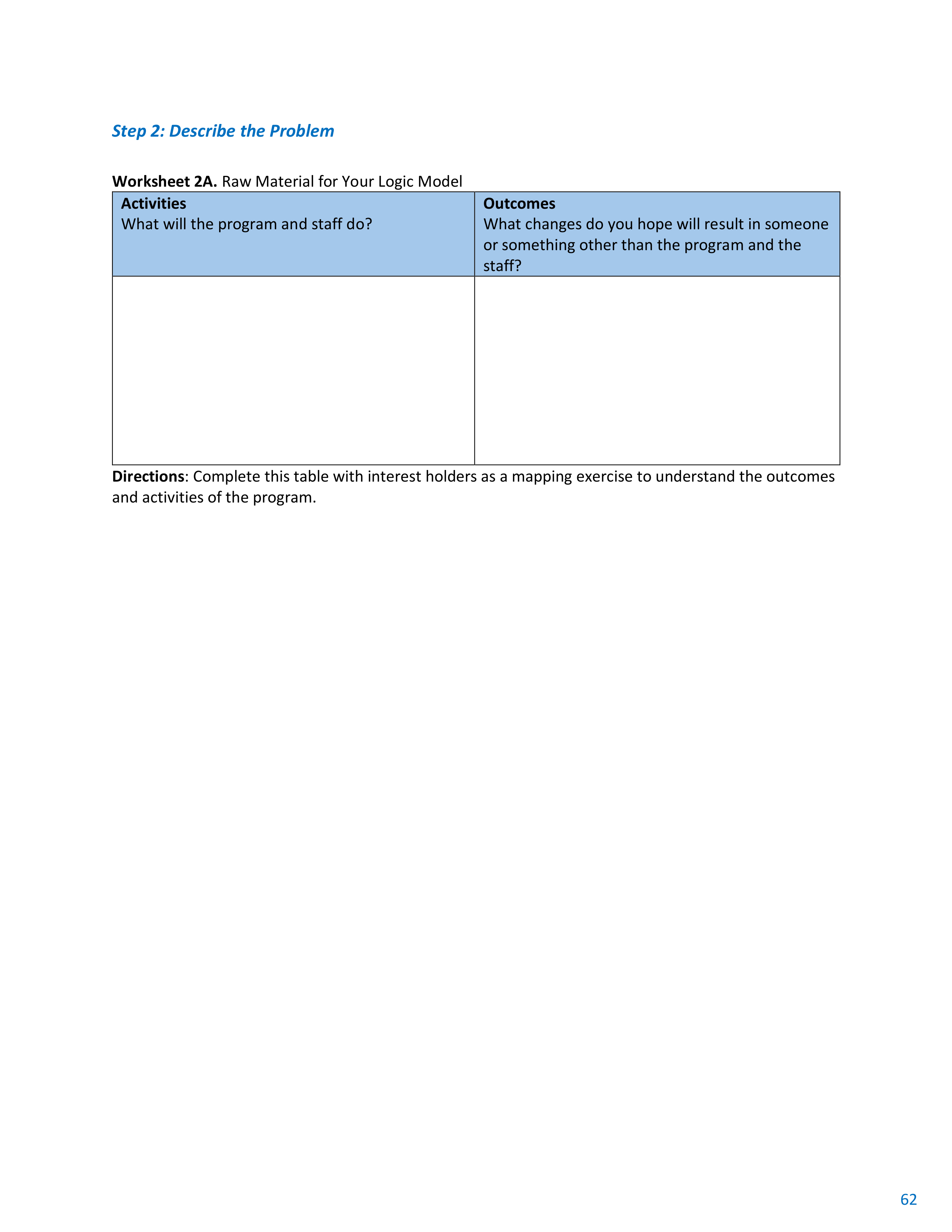 CDC Program Evaluation Framework Action Guide — page 63