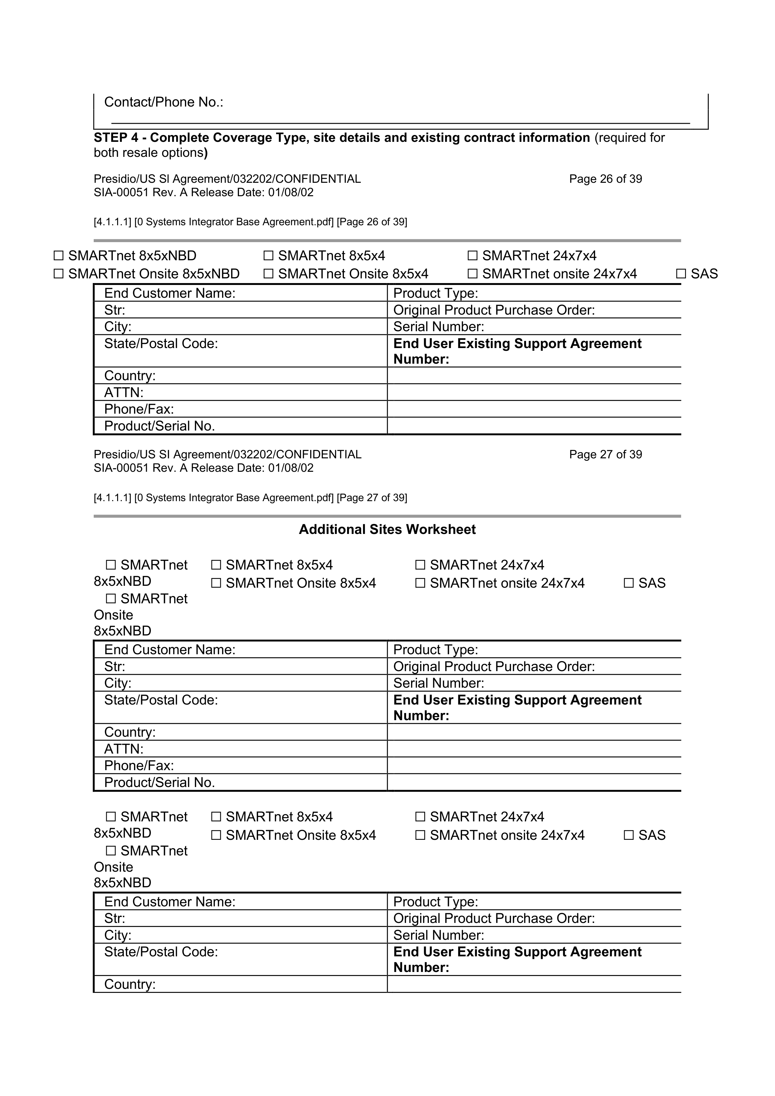 CISCO SYSTEMS INTEGRATOR AGREEMENT — page 28
