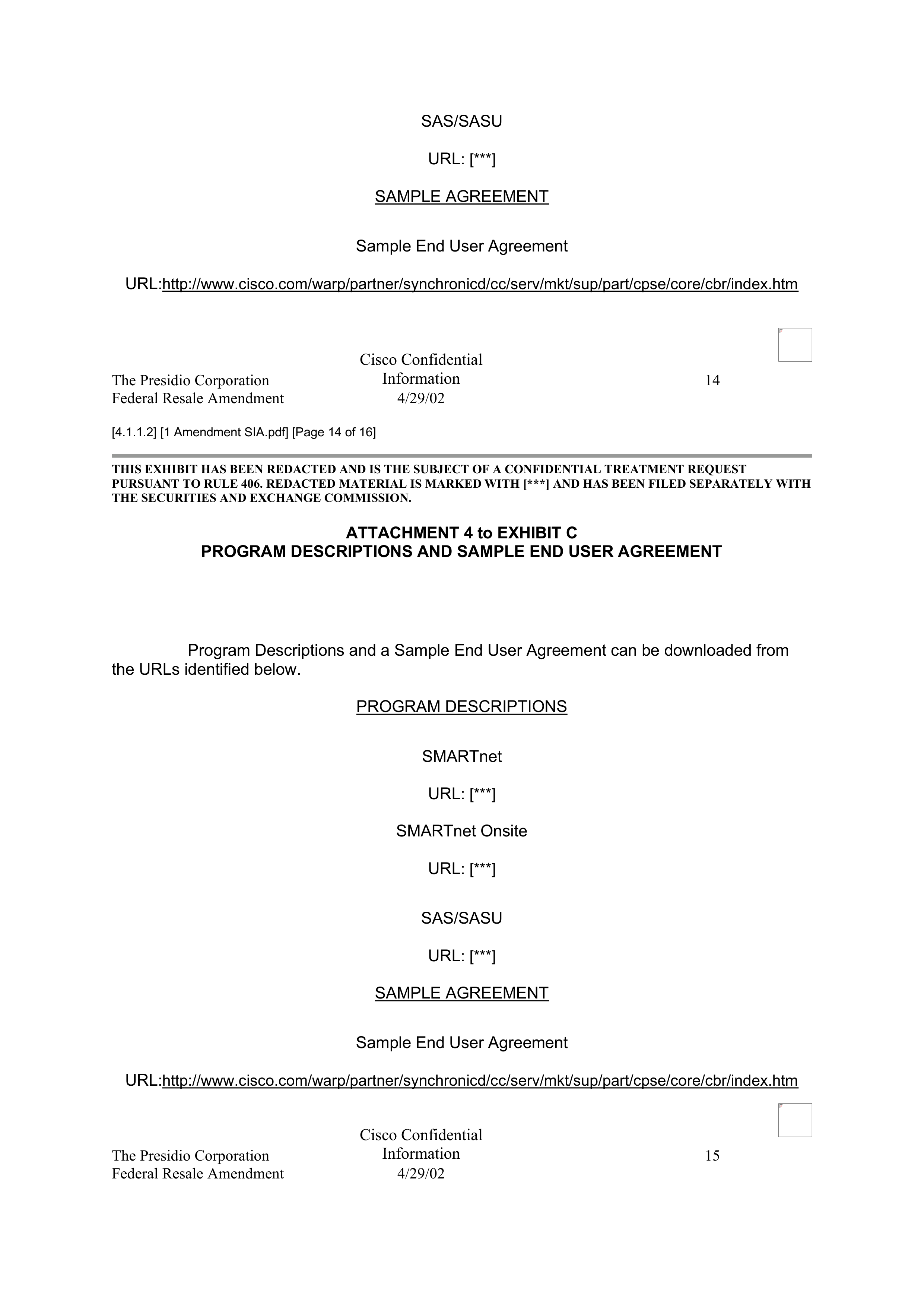 CISCO SYSTEMS INTEGRATOR AGREEMENT — page 53