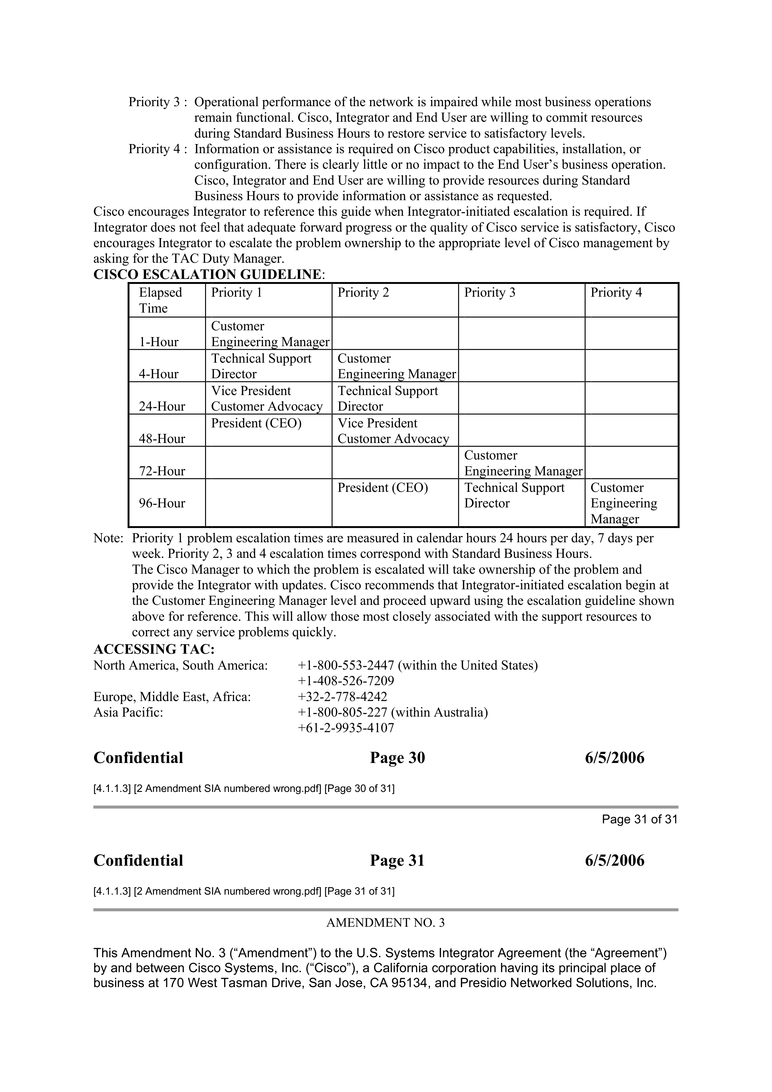 CISCO SYSTEMS INTEGRATOR AGREEMENT — page 84