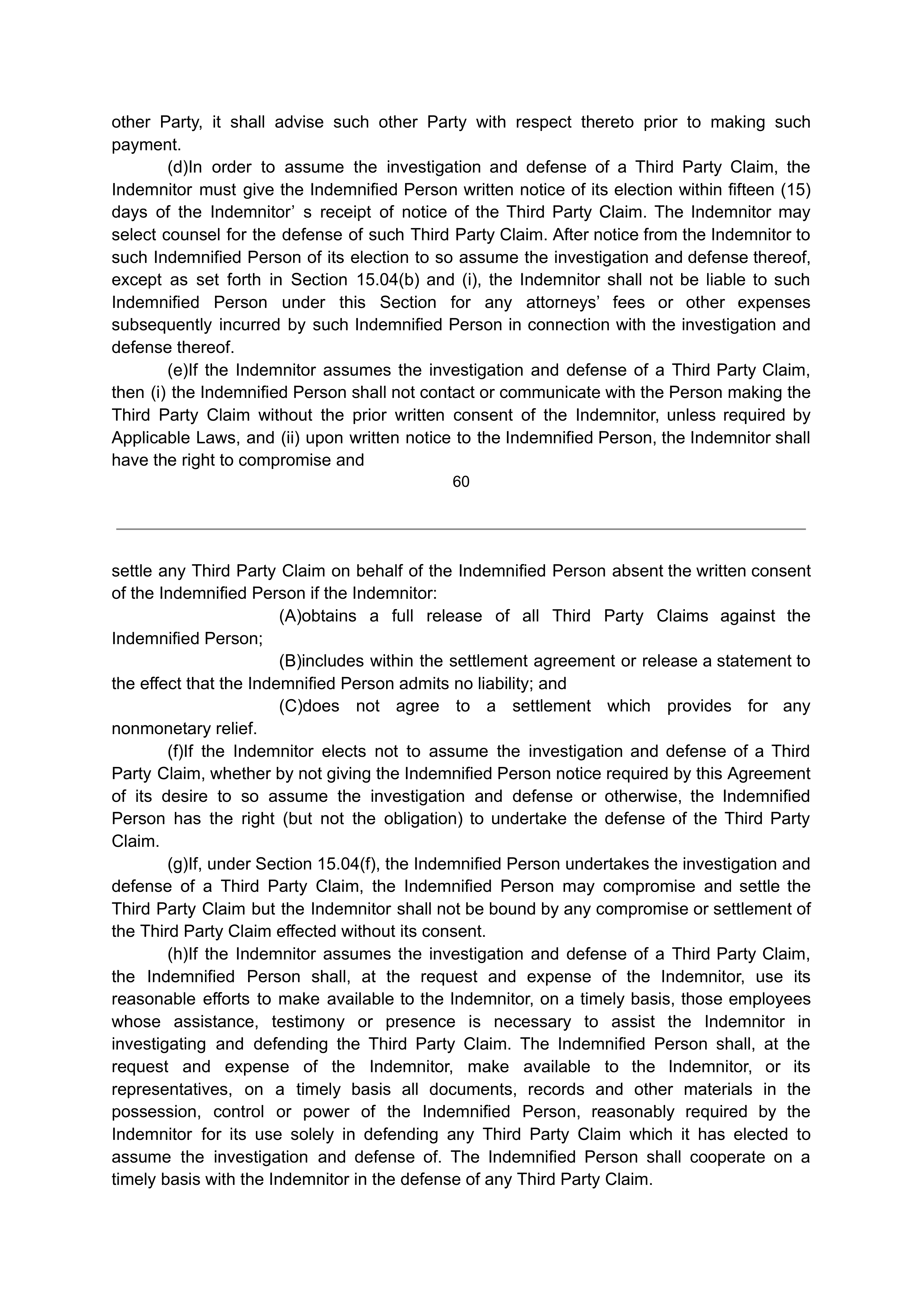 COSTCO CO-BRANDED PROGRAM AGREEMENT — page 61