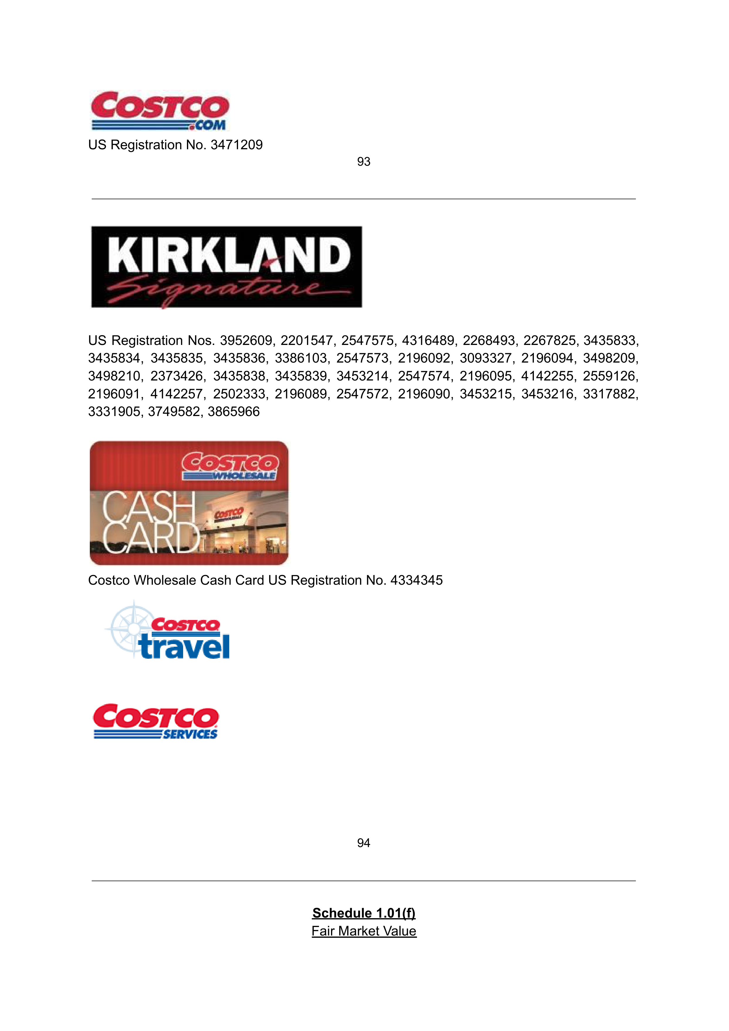 COSTCO CO-BRANDED PROGRAM AGREEMENT — page 87