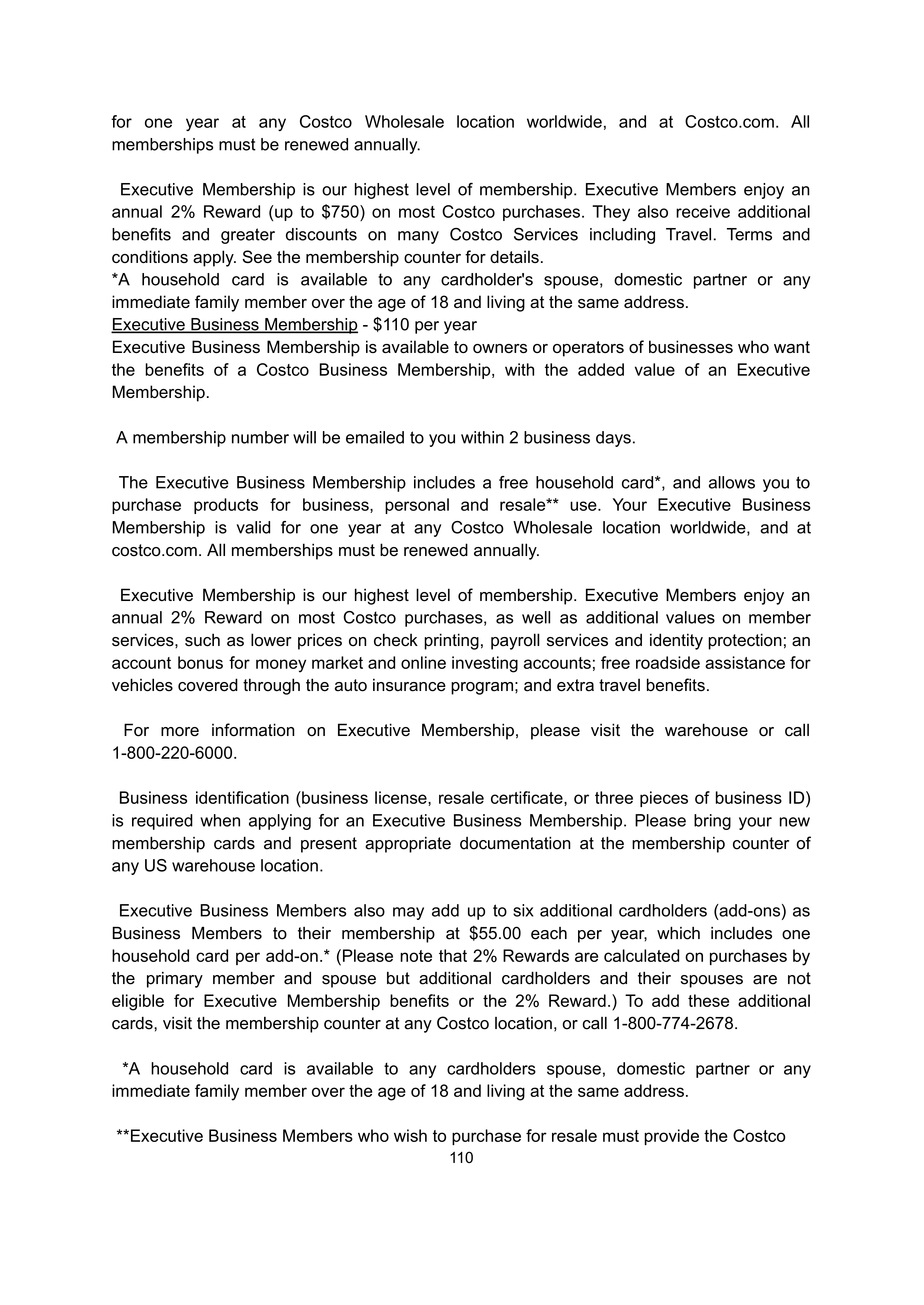 COSTCO CO-BRANDED PROGRAM AGREEMENT — page 98