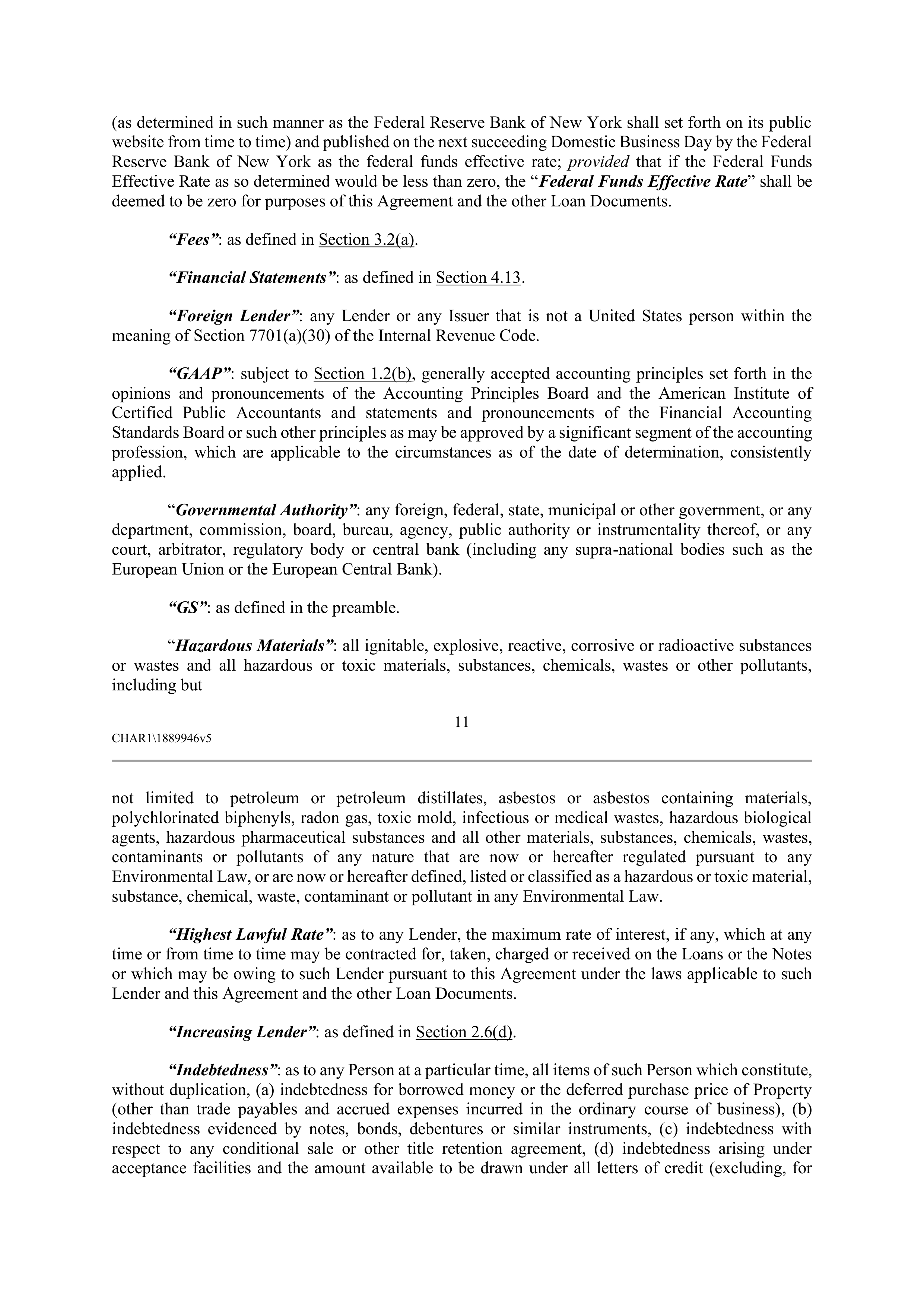 CVS HEALTH CORPORATION FIVE YEAR CREDIT AGREEMENT — page 17