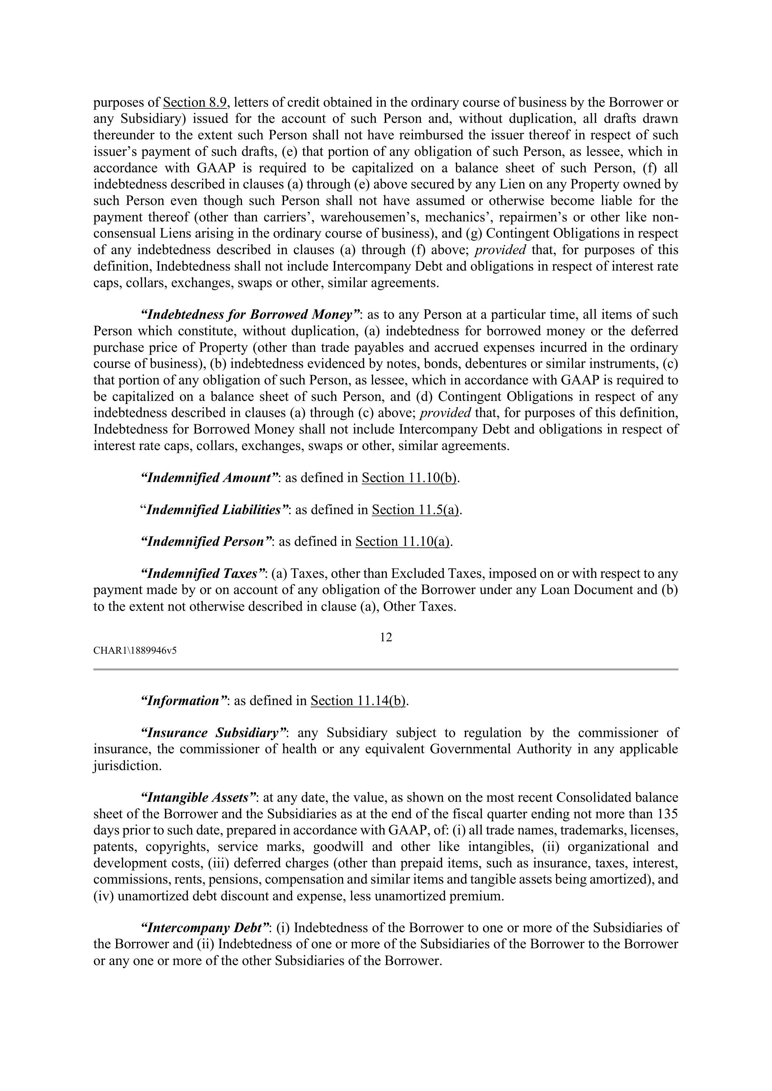 CVS HEALTH CORPORATION FIVE YEAR CREDIT AGREEMENT — page 18