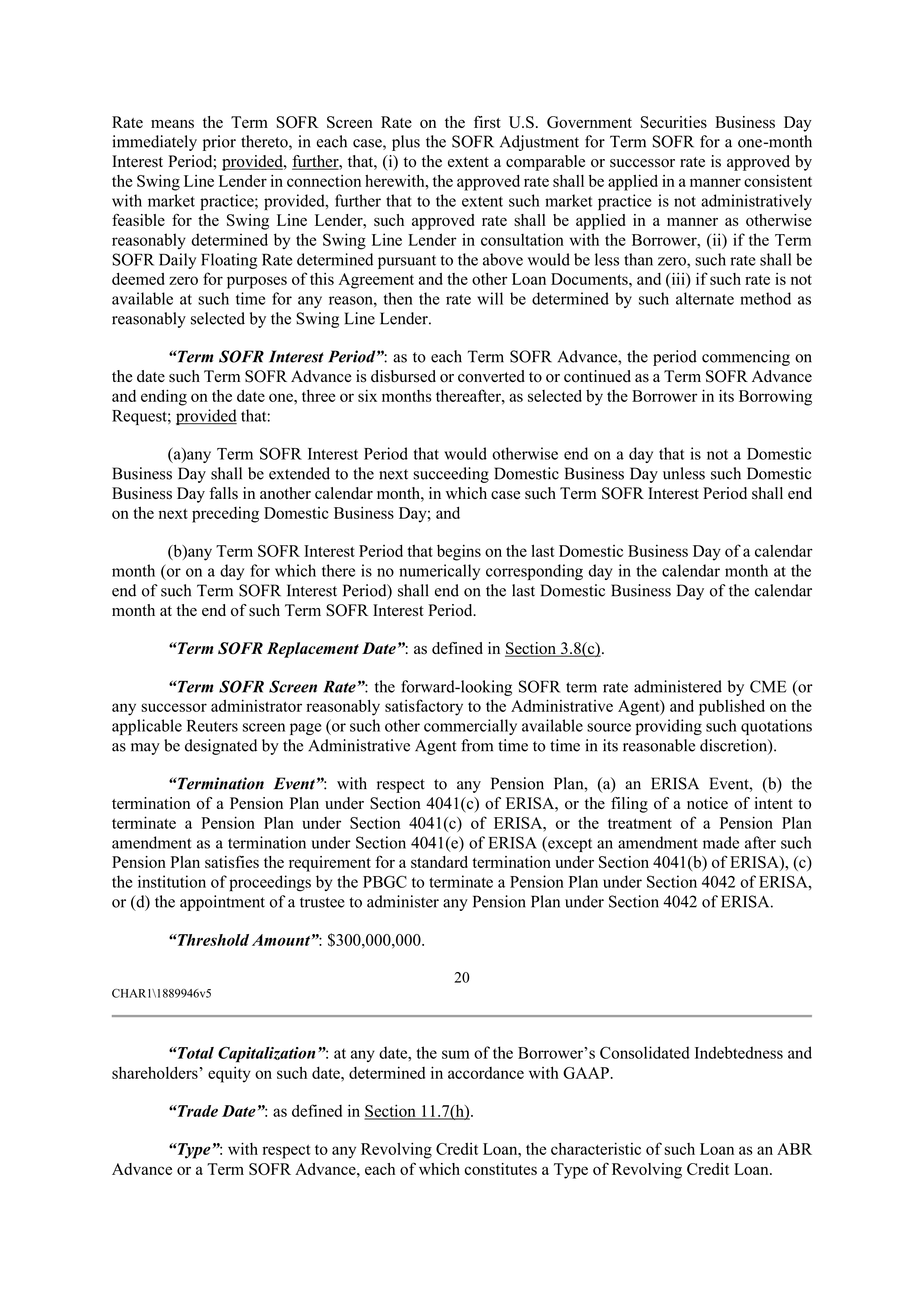 CVS HEALTH CORPORATION FIVE YEAR CREDIT AGREEMENT — page 26