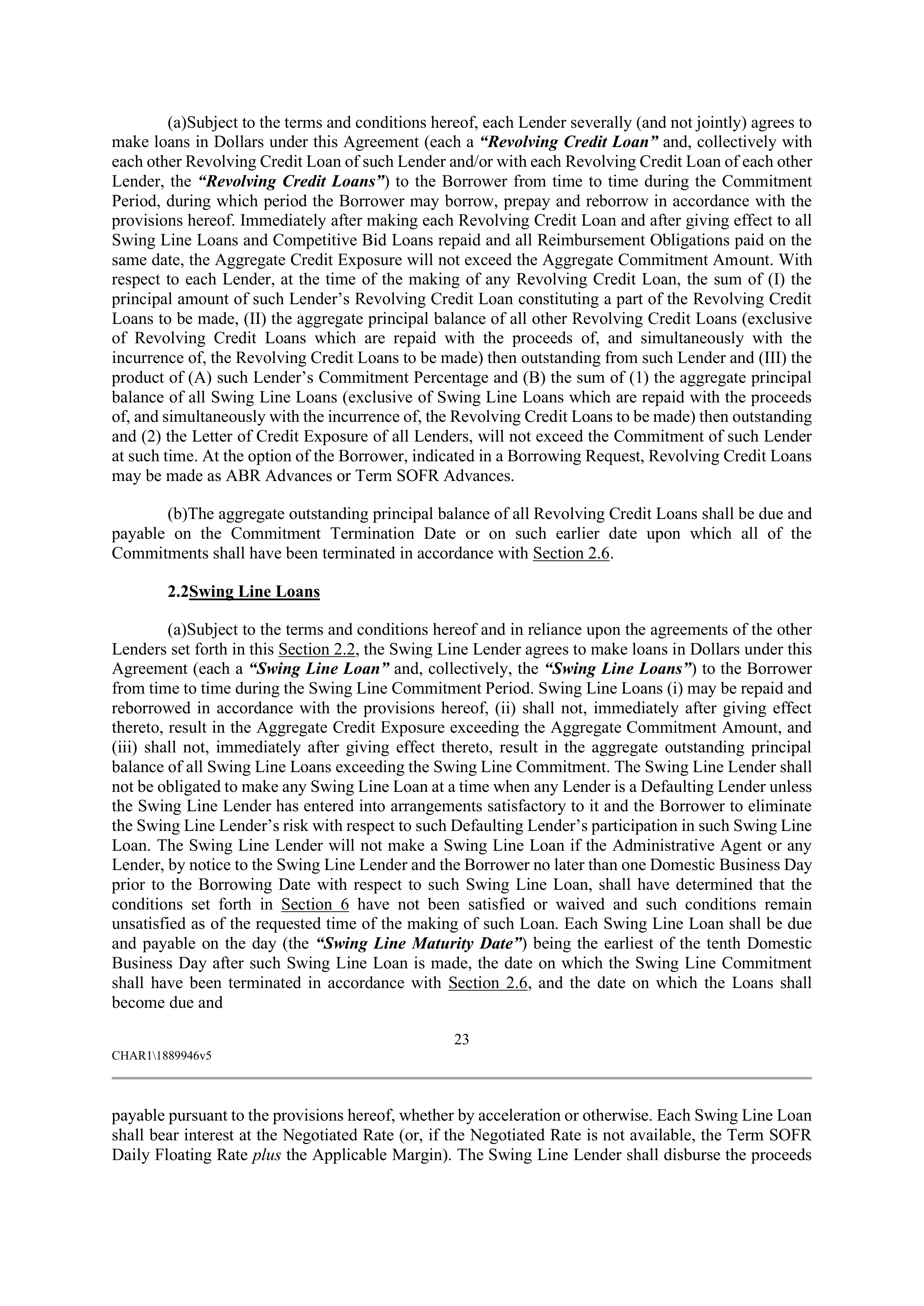 CVS HEALTH CORPORATION FIVE YEAR CREDIT AGREEMENT — page 29