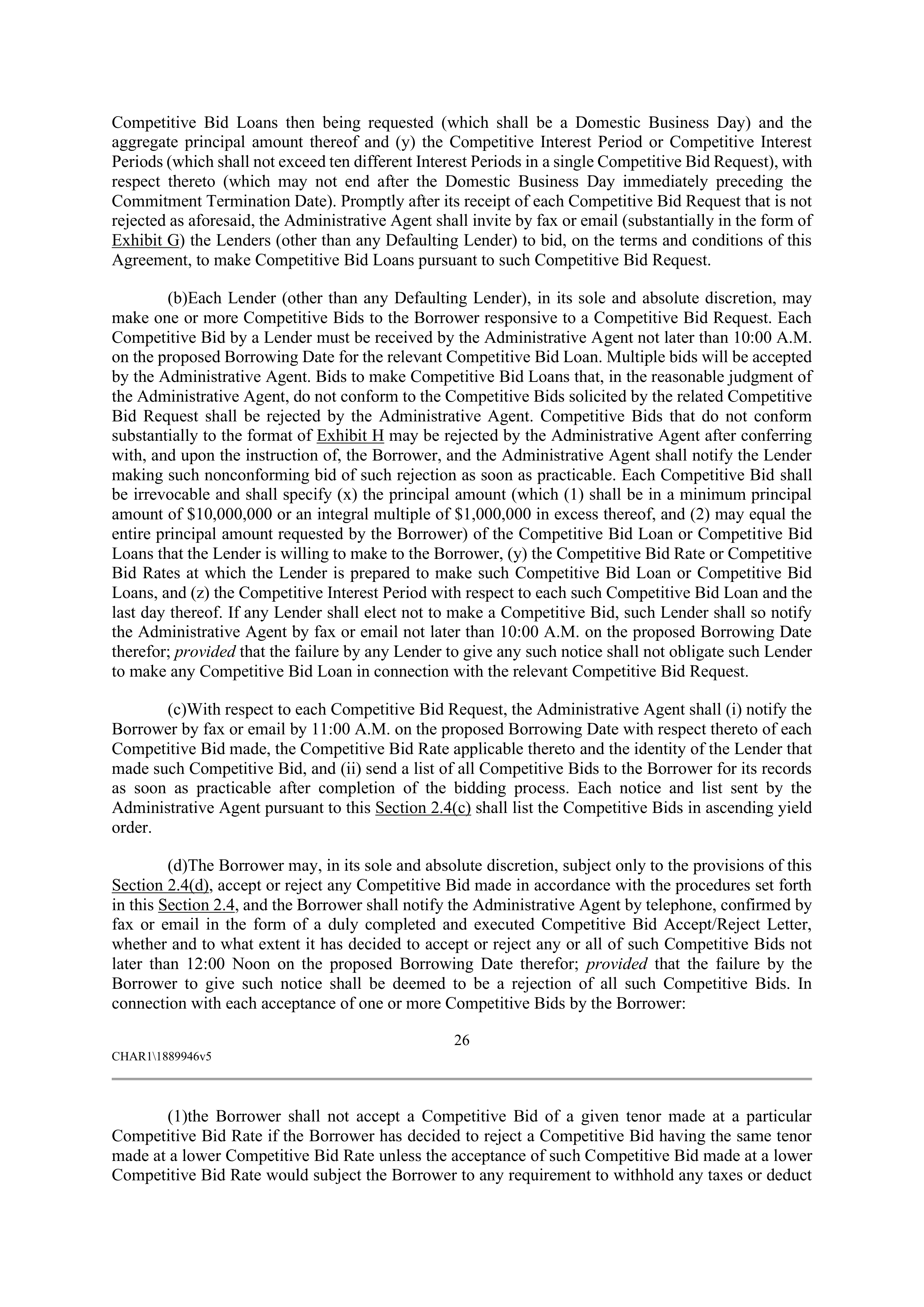 CVS HEALTH CORPORATION FIVE YEAR CREDIT AGREEMENT — page 32