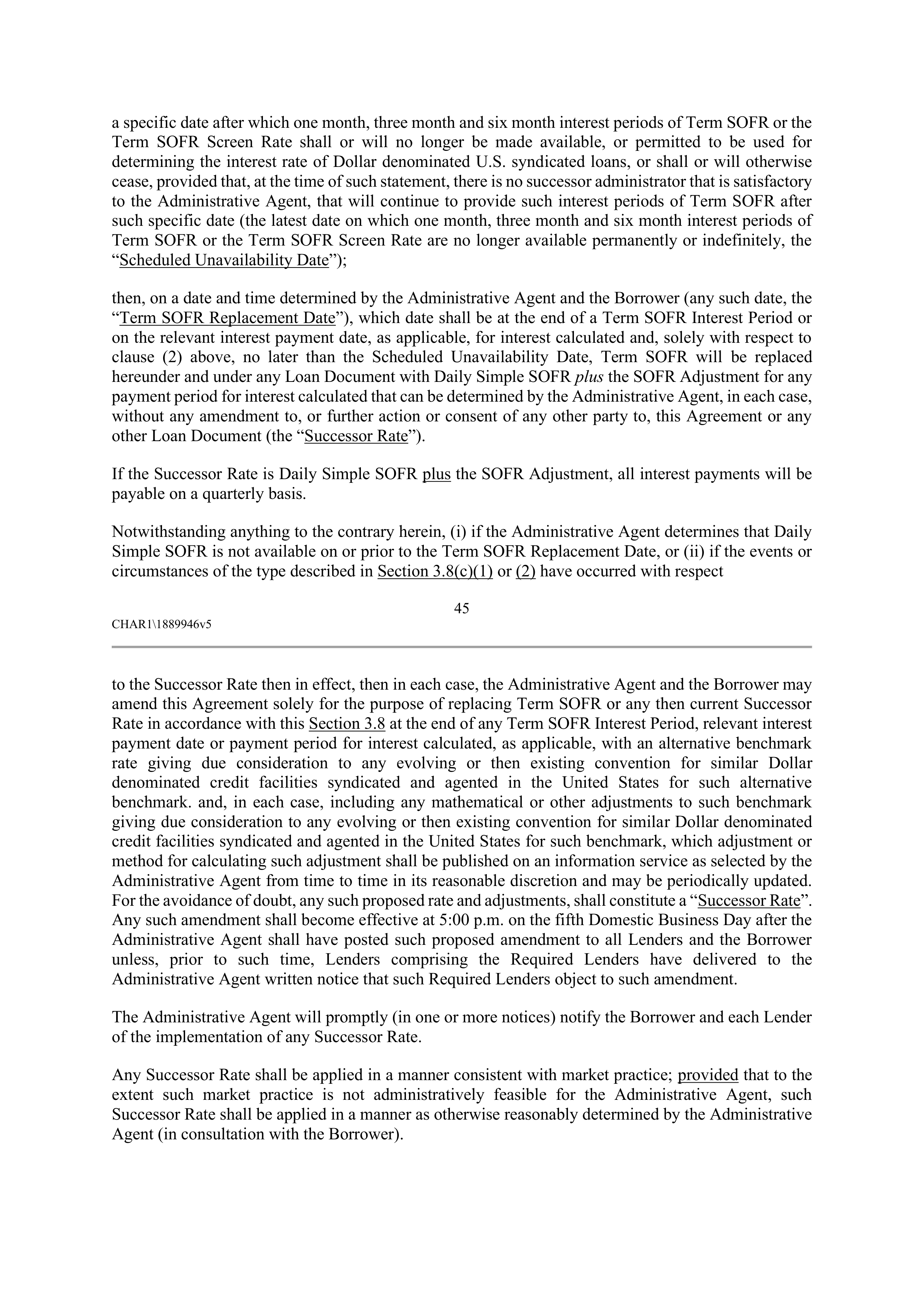 CVS HEALTH CORPORATION FIVE YEAR CREDIT AGREEMENT — page 51