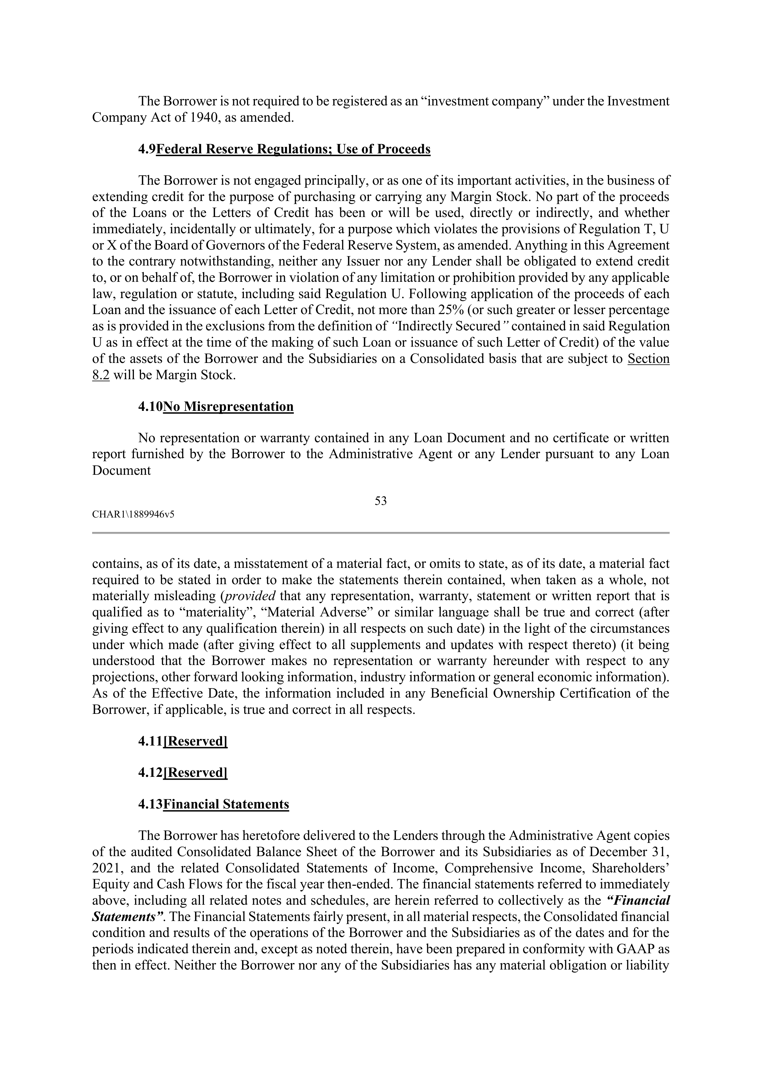 CVS HEALTH CORPORATION FIVE YEAR CREDIT AGREEMENT — page 59