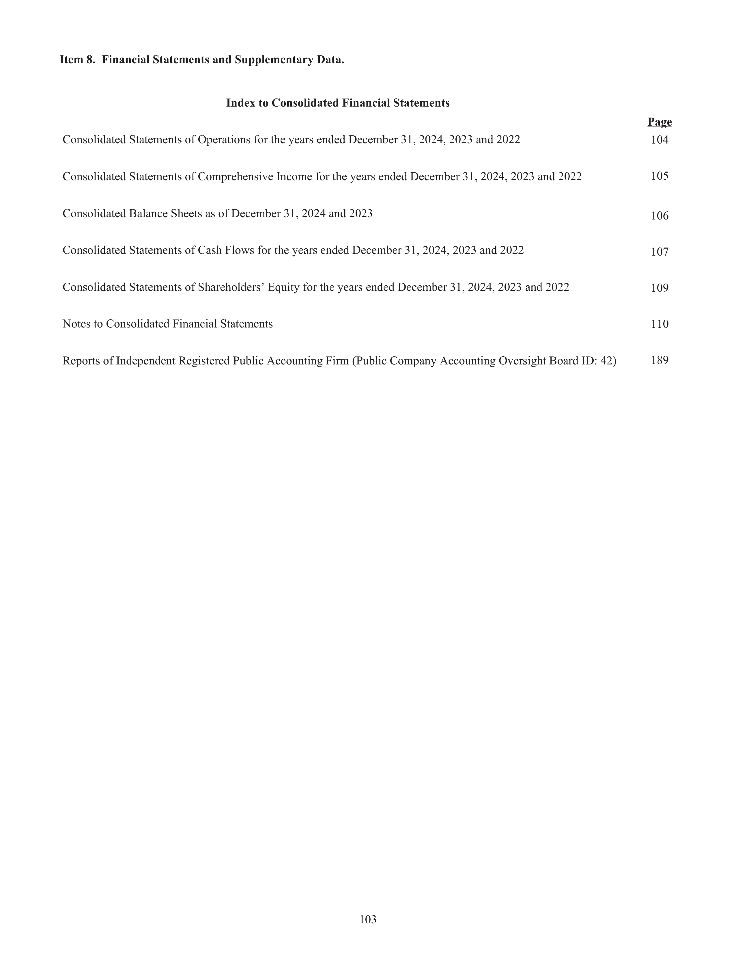 CVS Health Annual Report — page 111