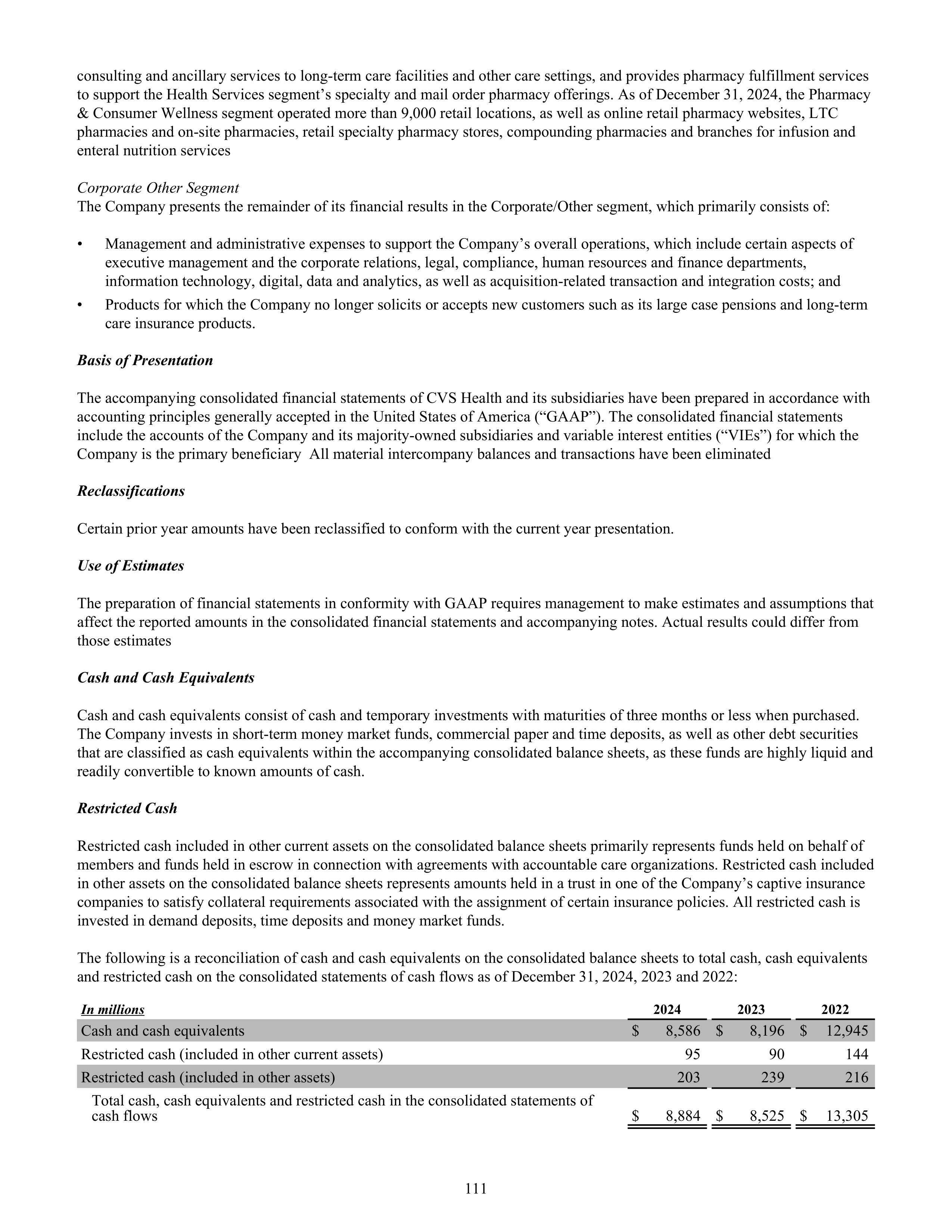 CVS Health Annual Report — page 119
