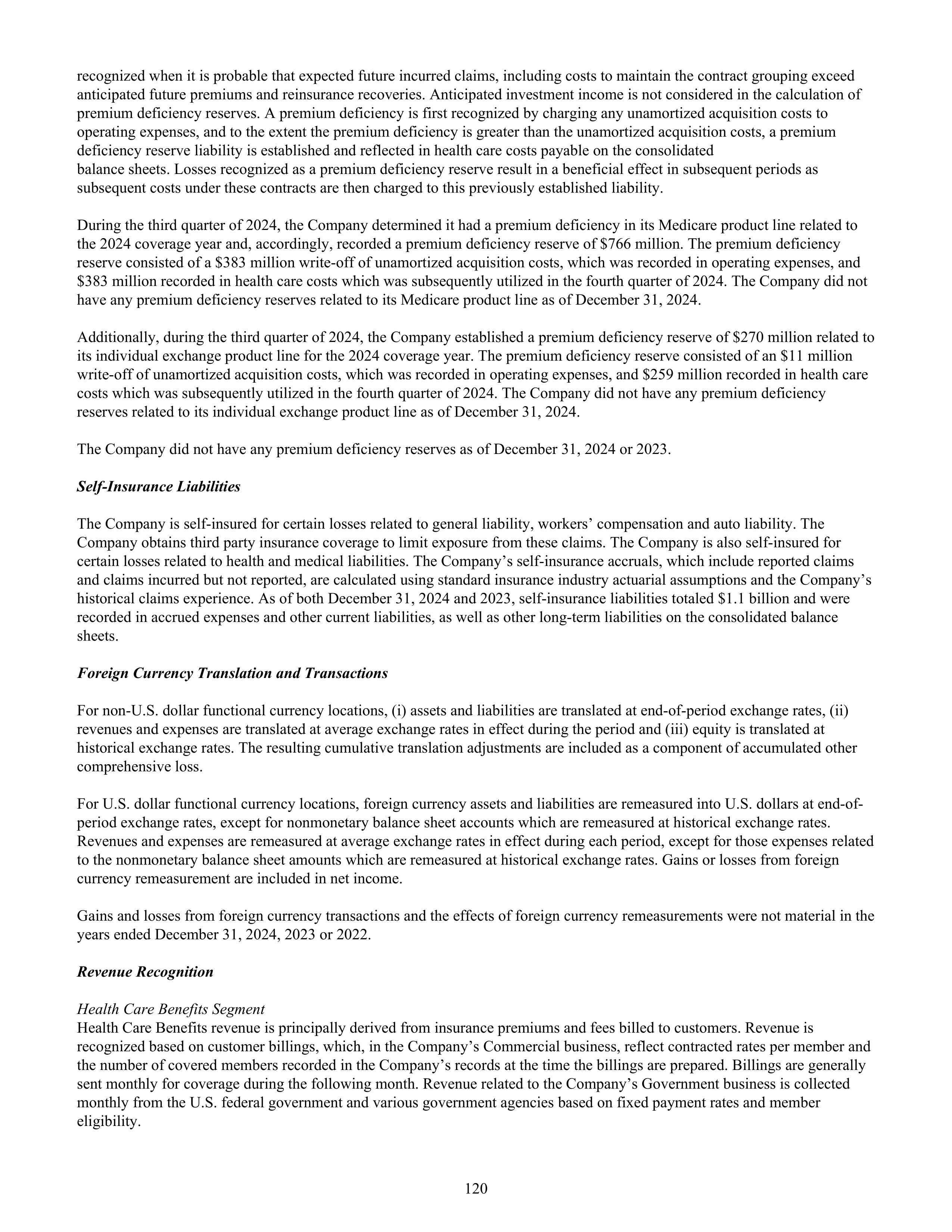 CVS Health Annual Report — page 128