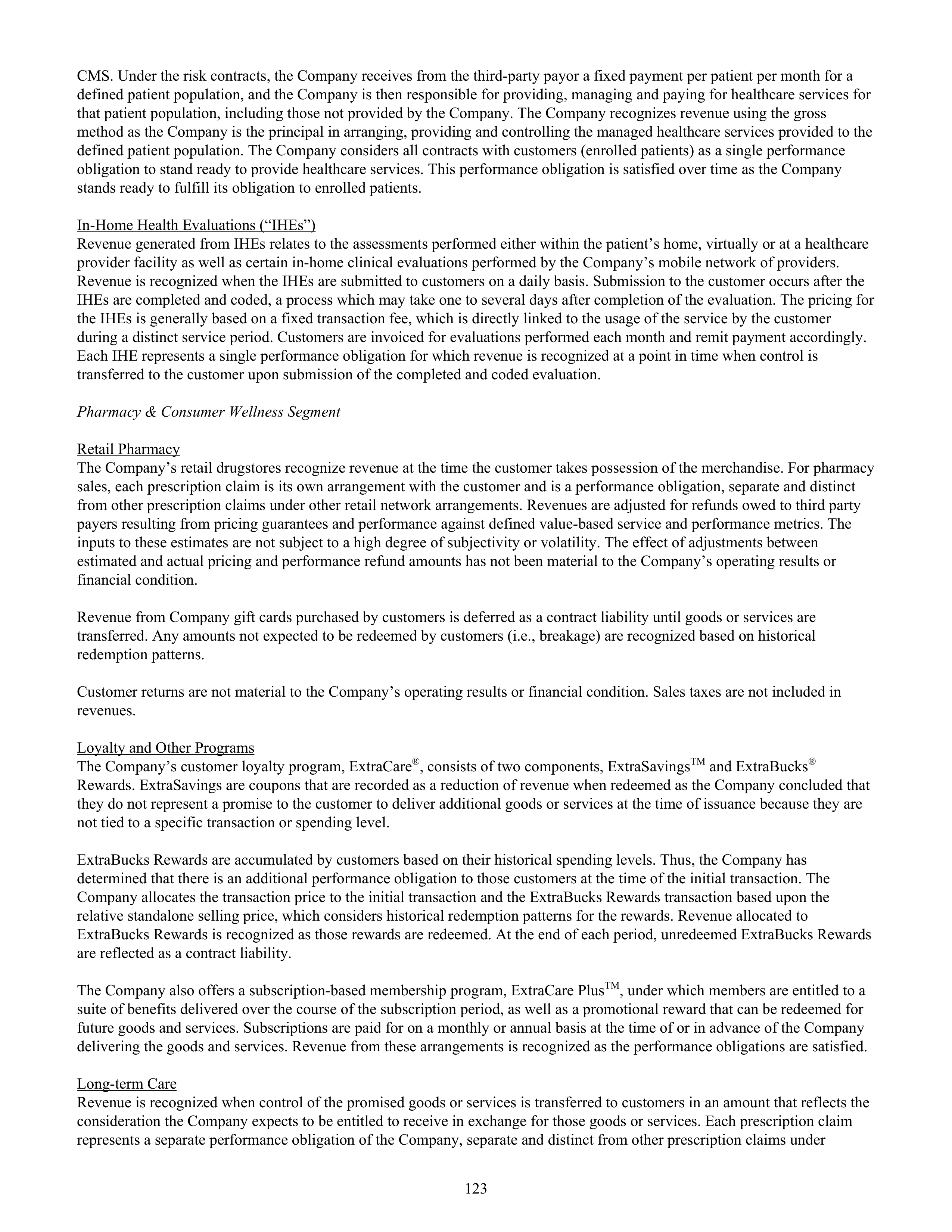 CVS Health Annual Report — page 131
