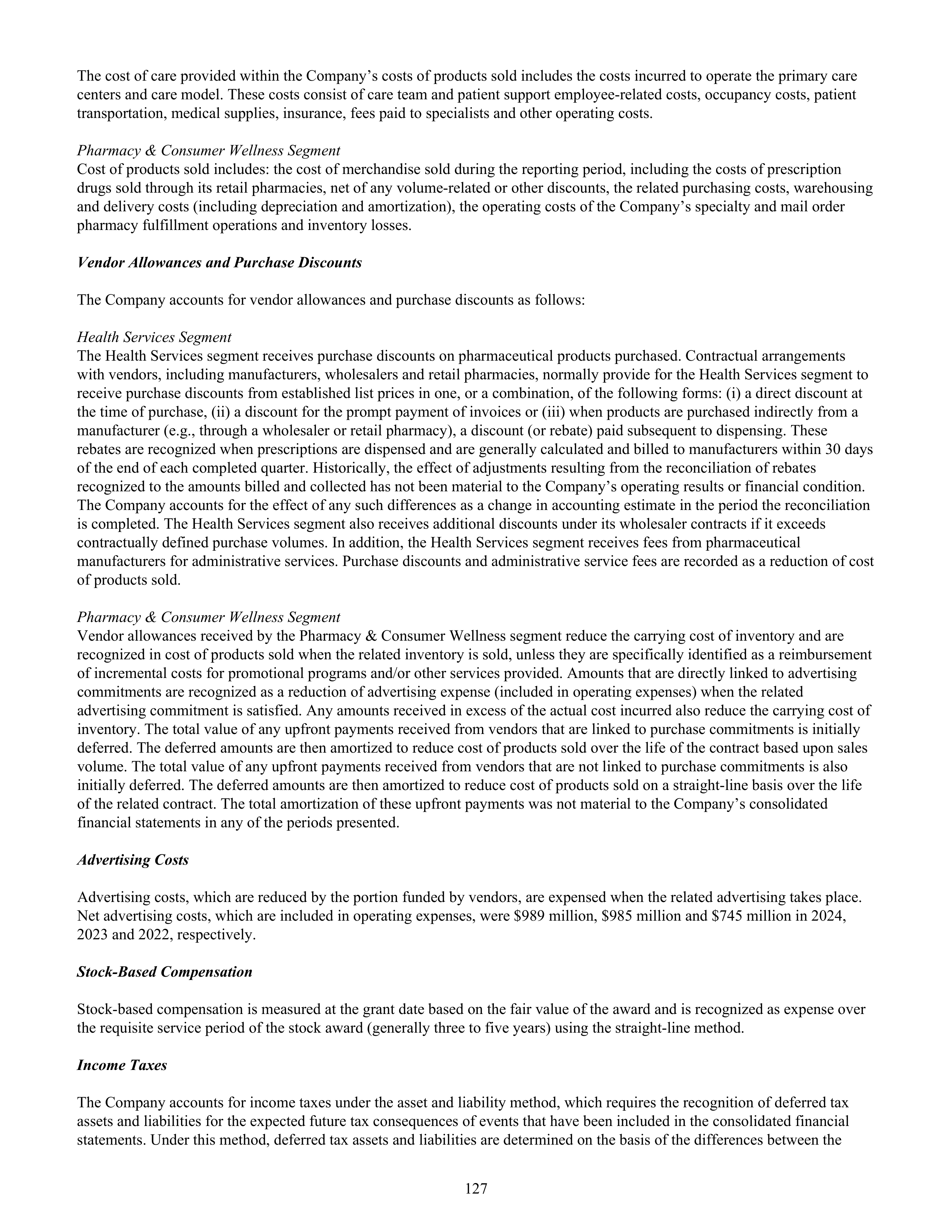 CVS Health Annual Report — page 135