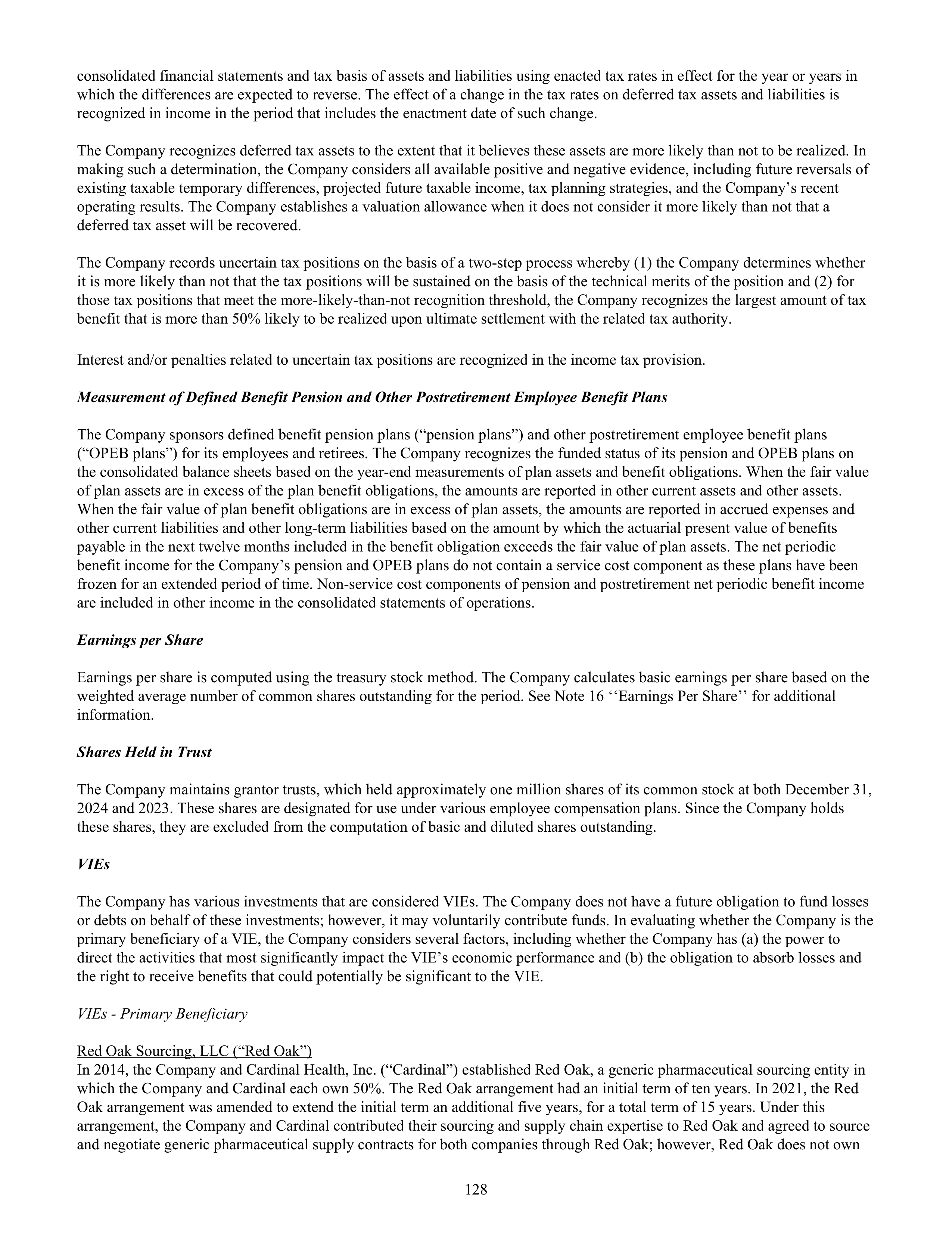 CVS Health Annual Report — page 136
