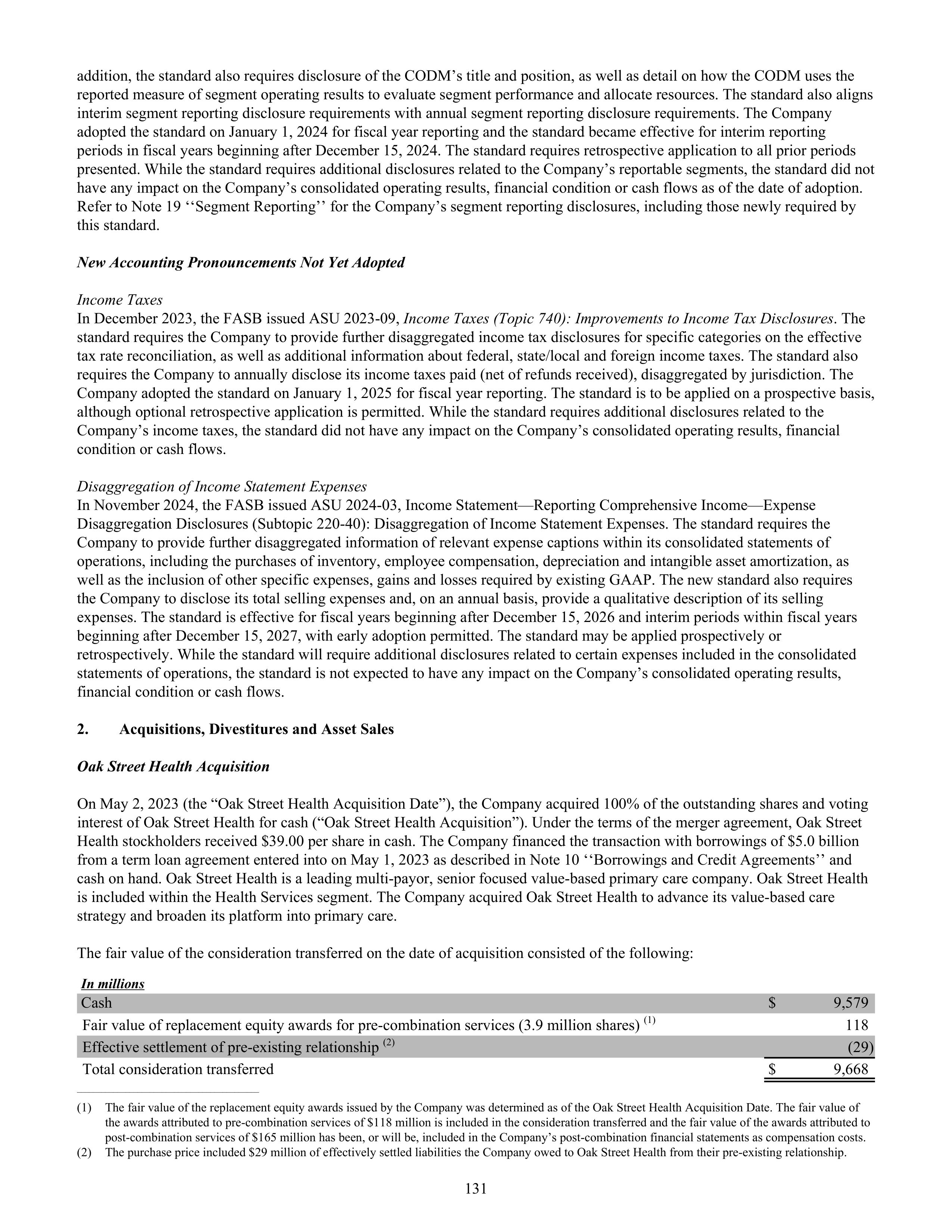 CVS Health Annual Report — page 139